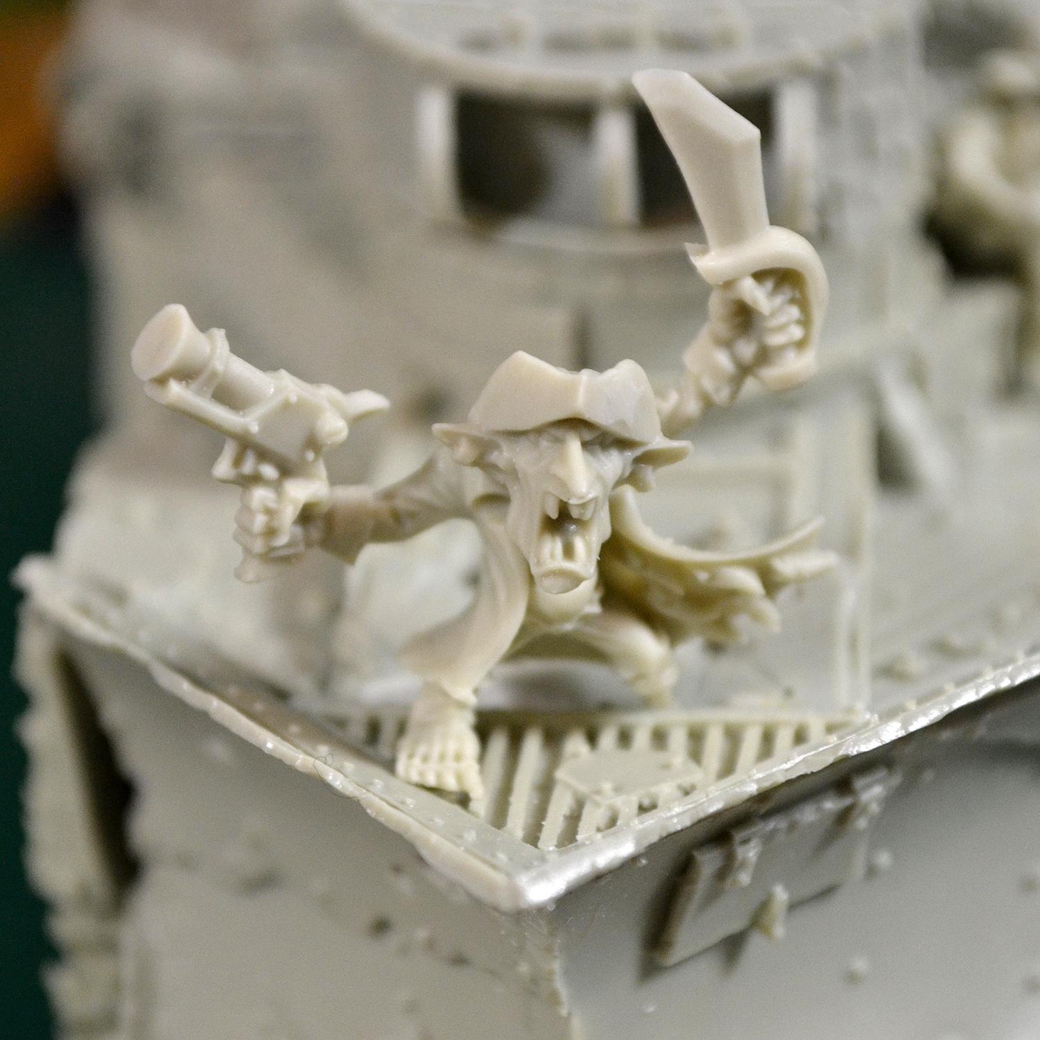 Forge World, Grot Mega Tank, Orks, Warhammer 40,000, Work In Progress