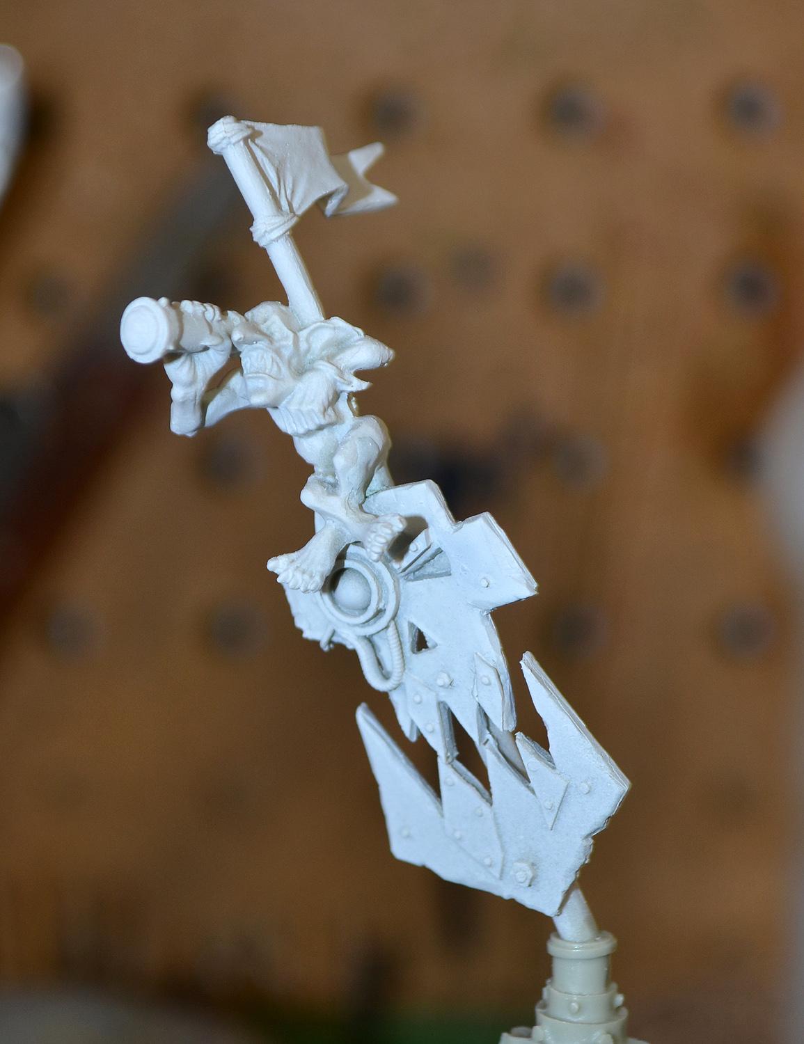 Forge World, Grot Mega Tank, Orks, Warhammer 40,000, Work In Progress