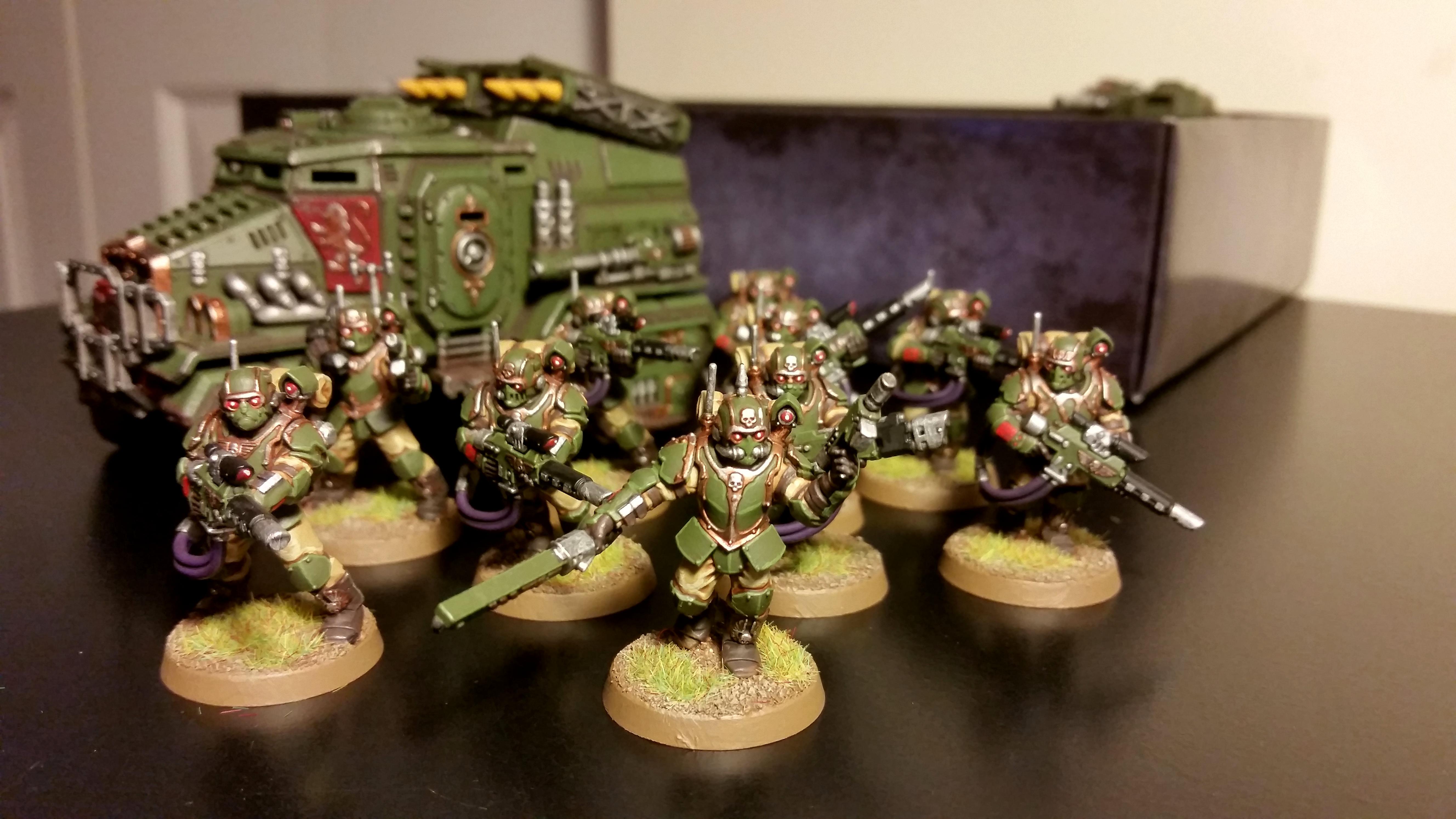 Astra Militarum, Imperial Guard, Militarum Tempestus, Scions