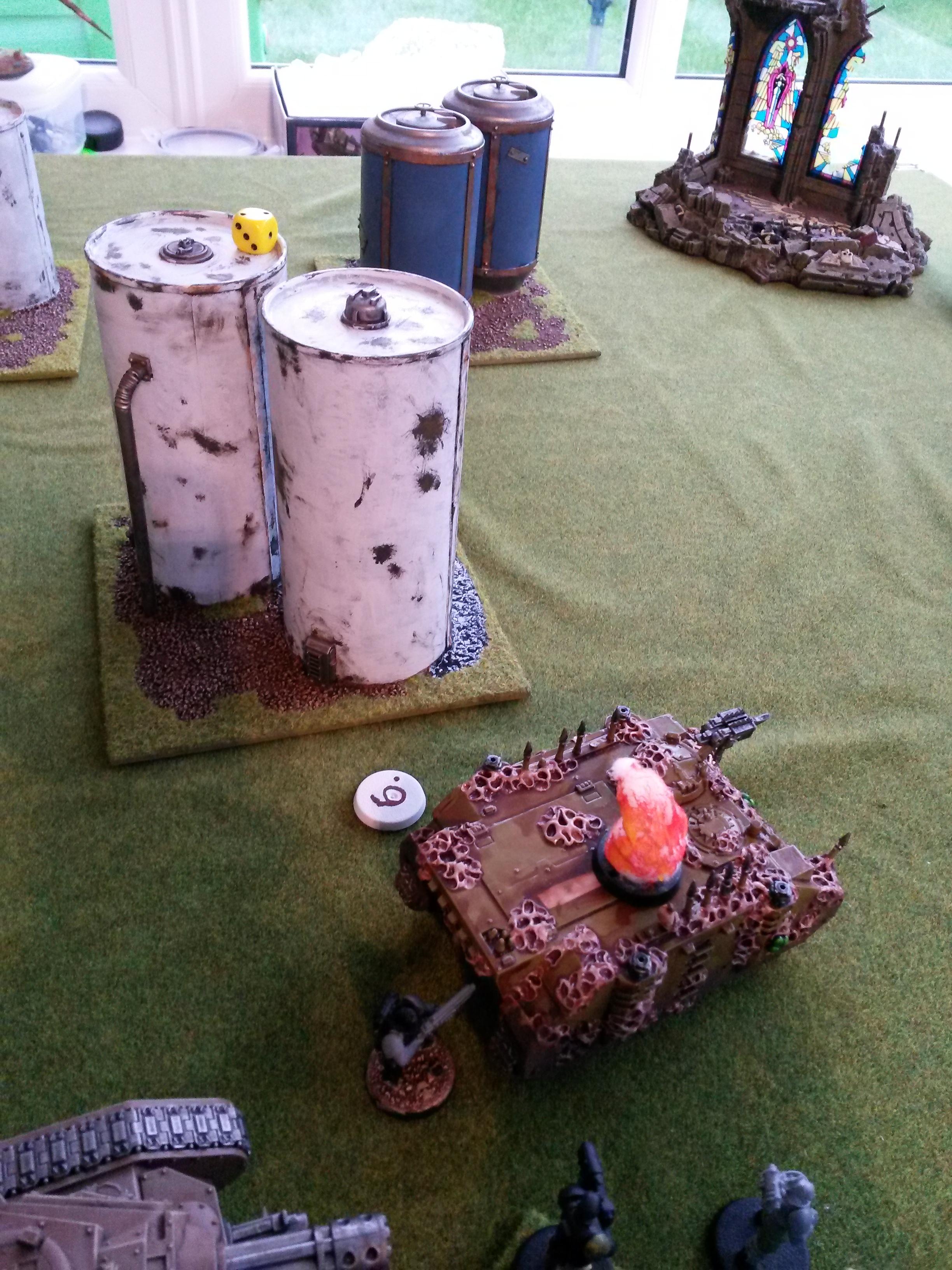 Alternative Knight, Chaos Knight, Conversion, Crowfoot2007, Heresy, Imperial Knight, Mk2 Battle Automaton, Nurgle, Warhammer 40,000, Warzone