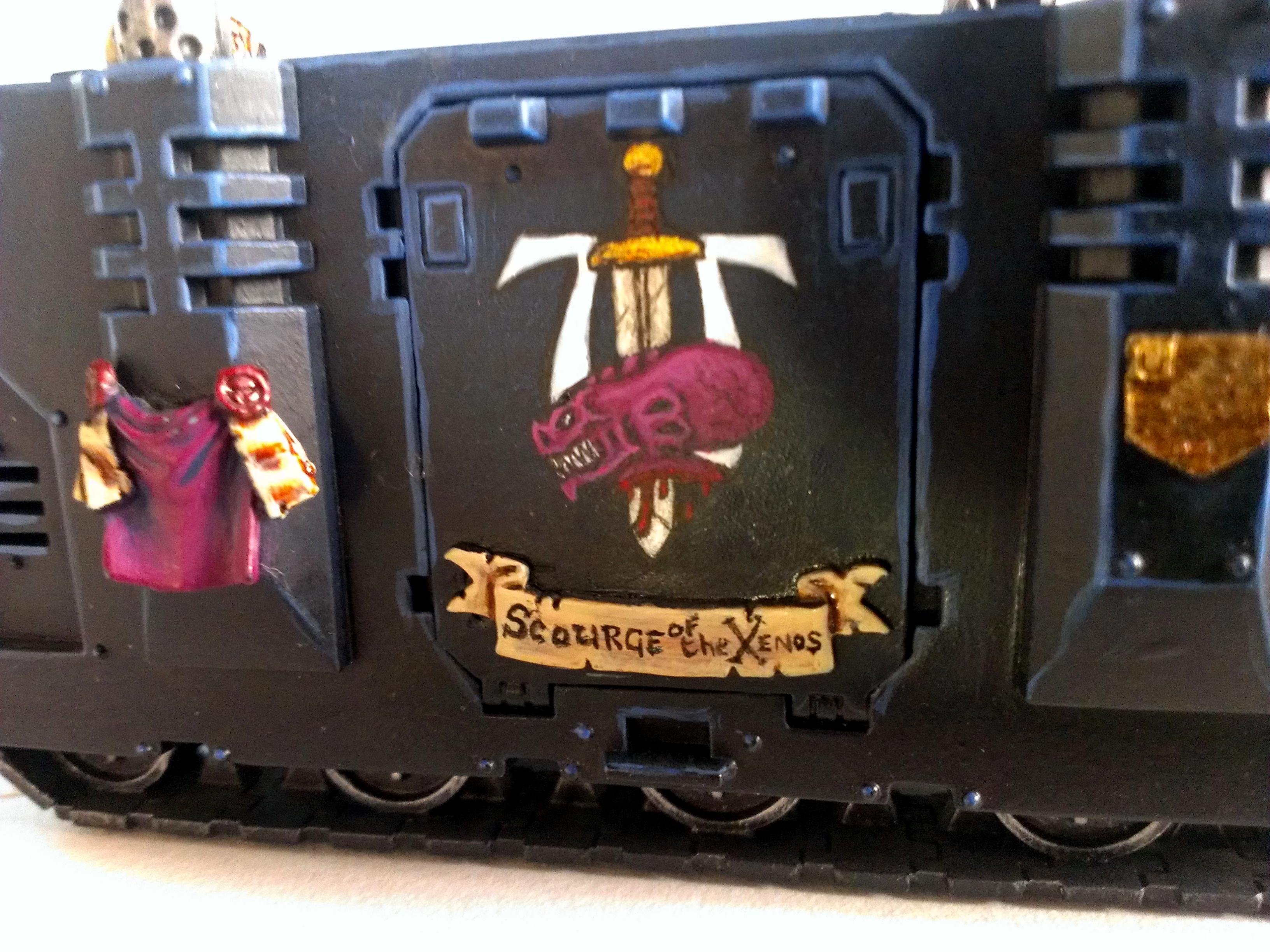 Rhino, Space Marines, Ultramarines