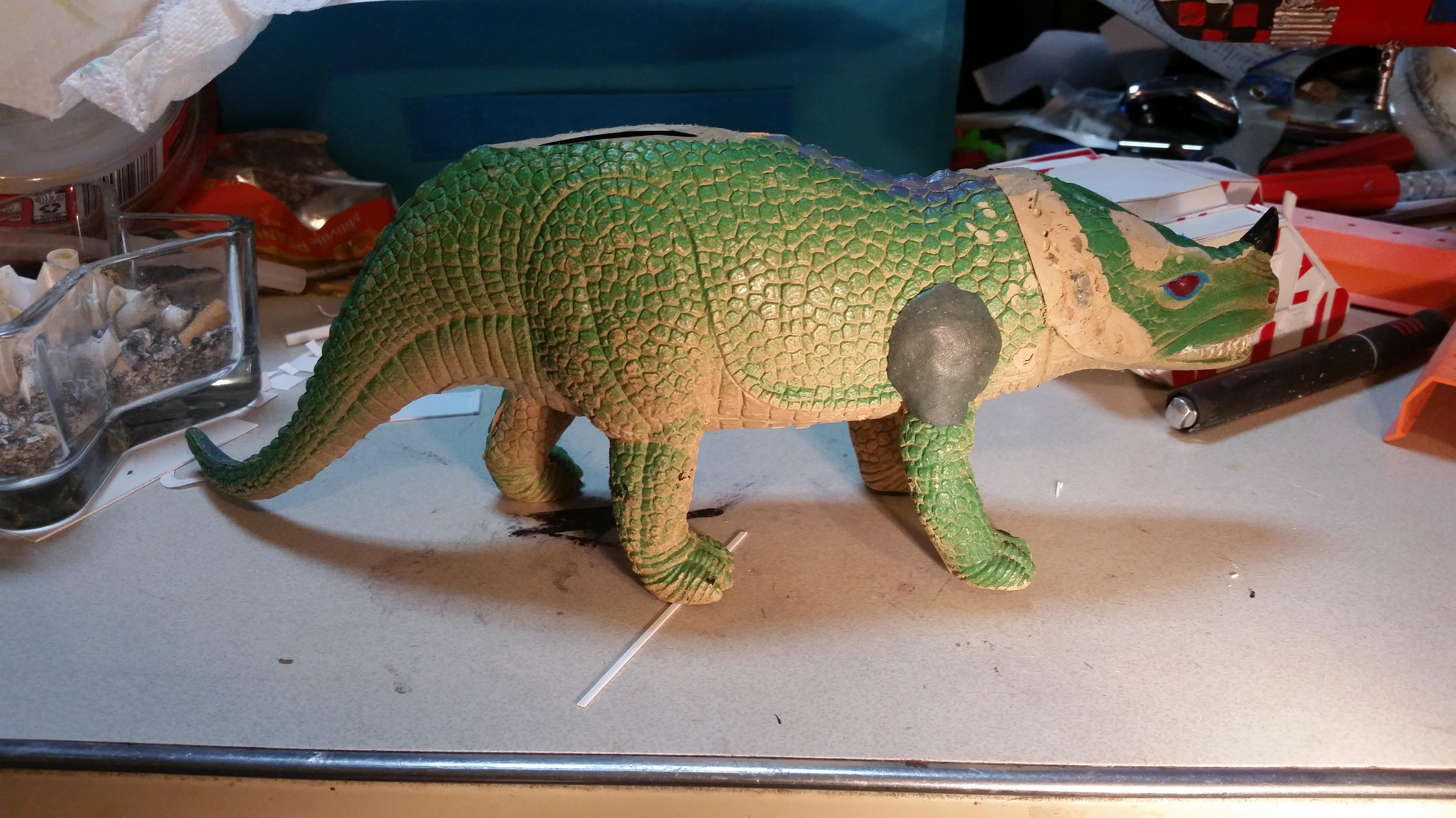 Orks, Squiggoth, Work In Progress