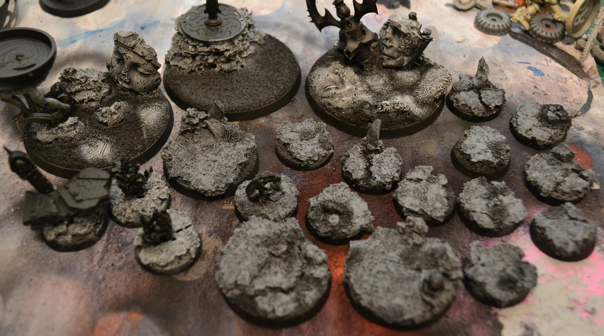 Base, Warhammer 40,000, Work In Progress