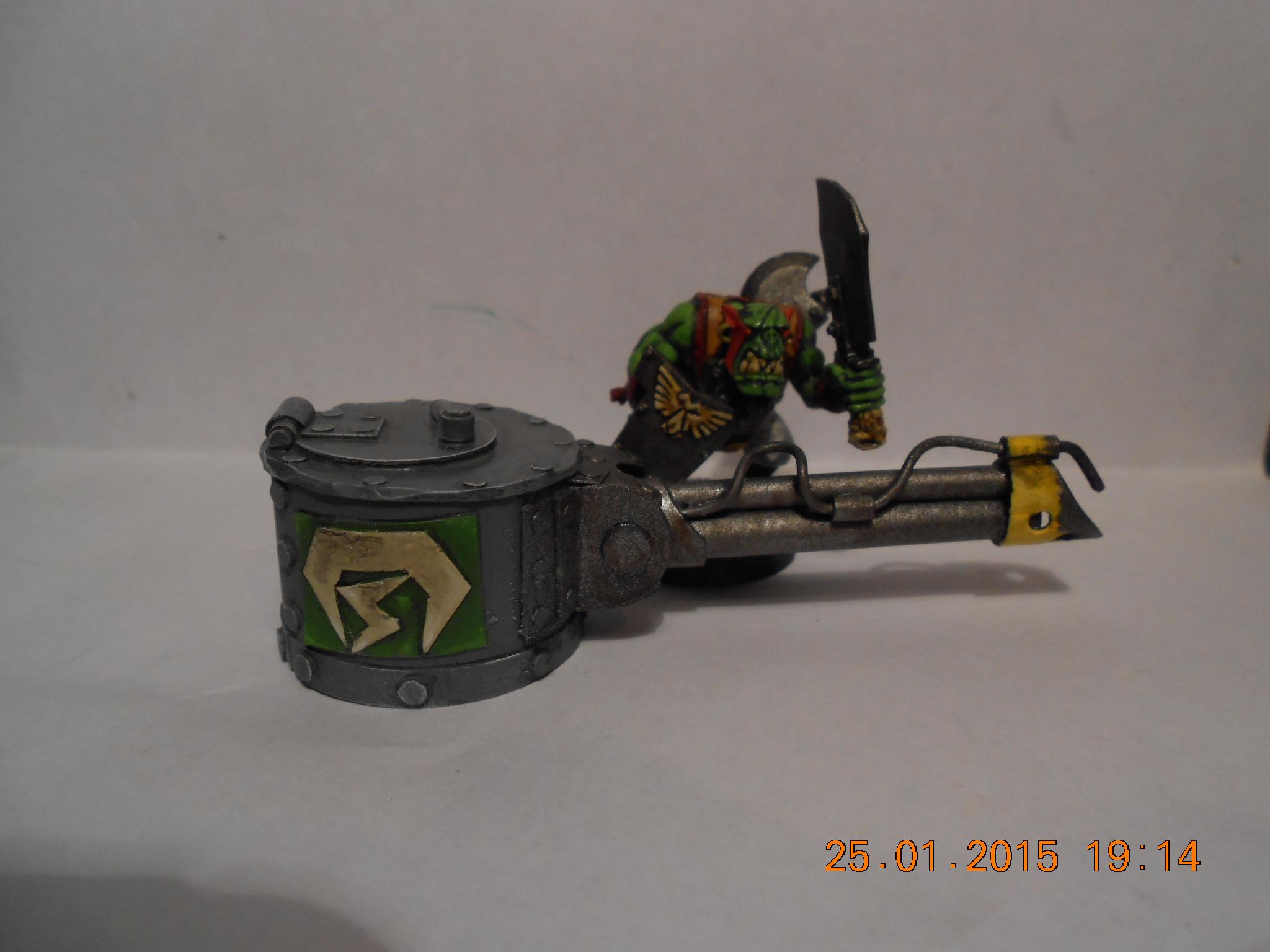 Dreadnought, Flammer, Ork Skorcha, Scratch Build, Warship