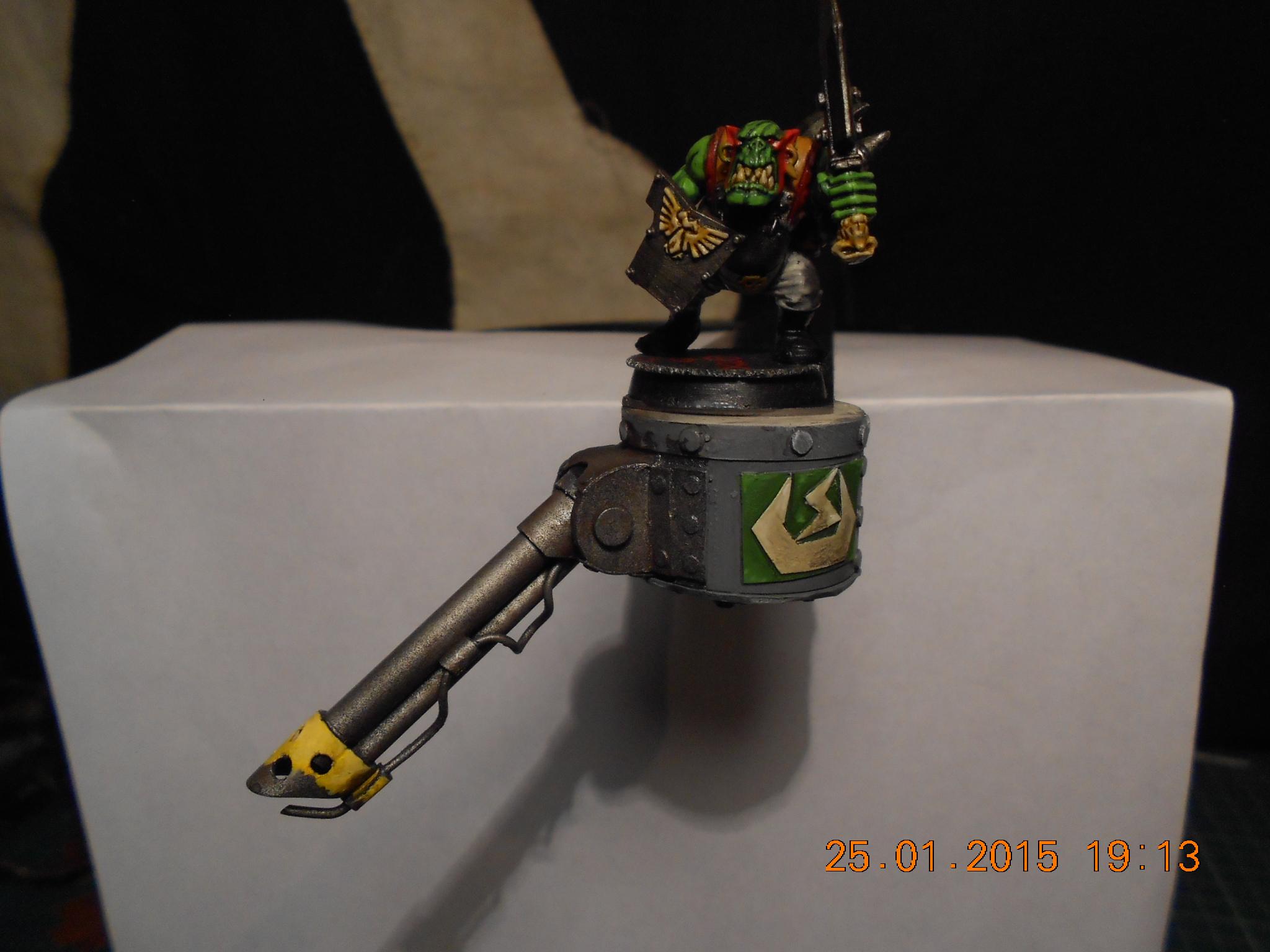 Dreadnought, Flammer, Ork Skorcha, Scratch Build, Warship