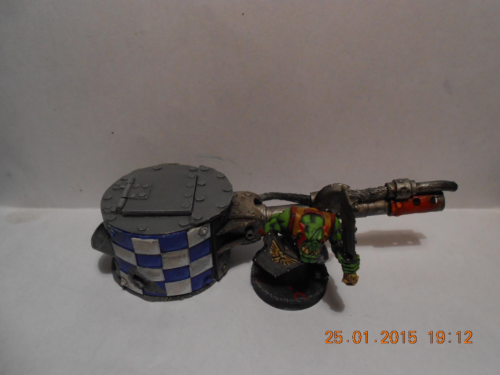Dreadnought, Flammer, Ork Skorcha, Scratch Build, Warship
