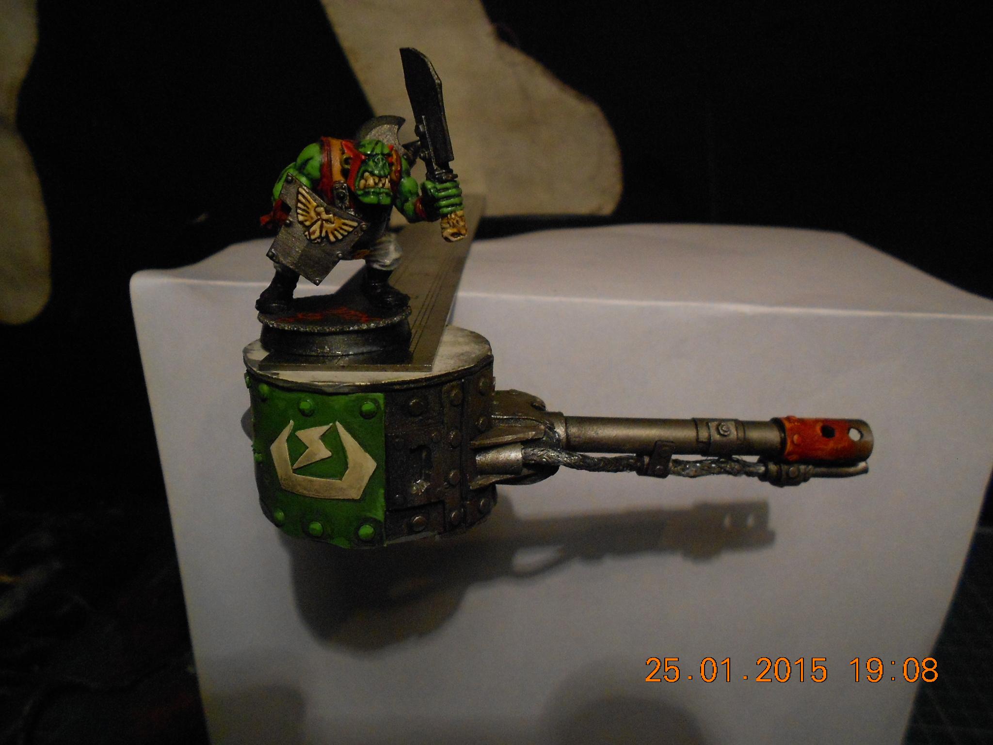 Dreadnought, Flammer, Ork Skorcha, Scratch Build, Warship
