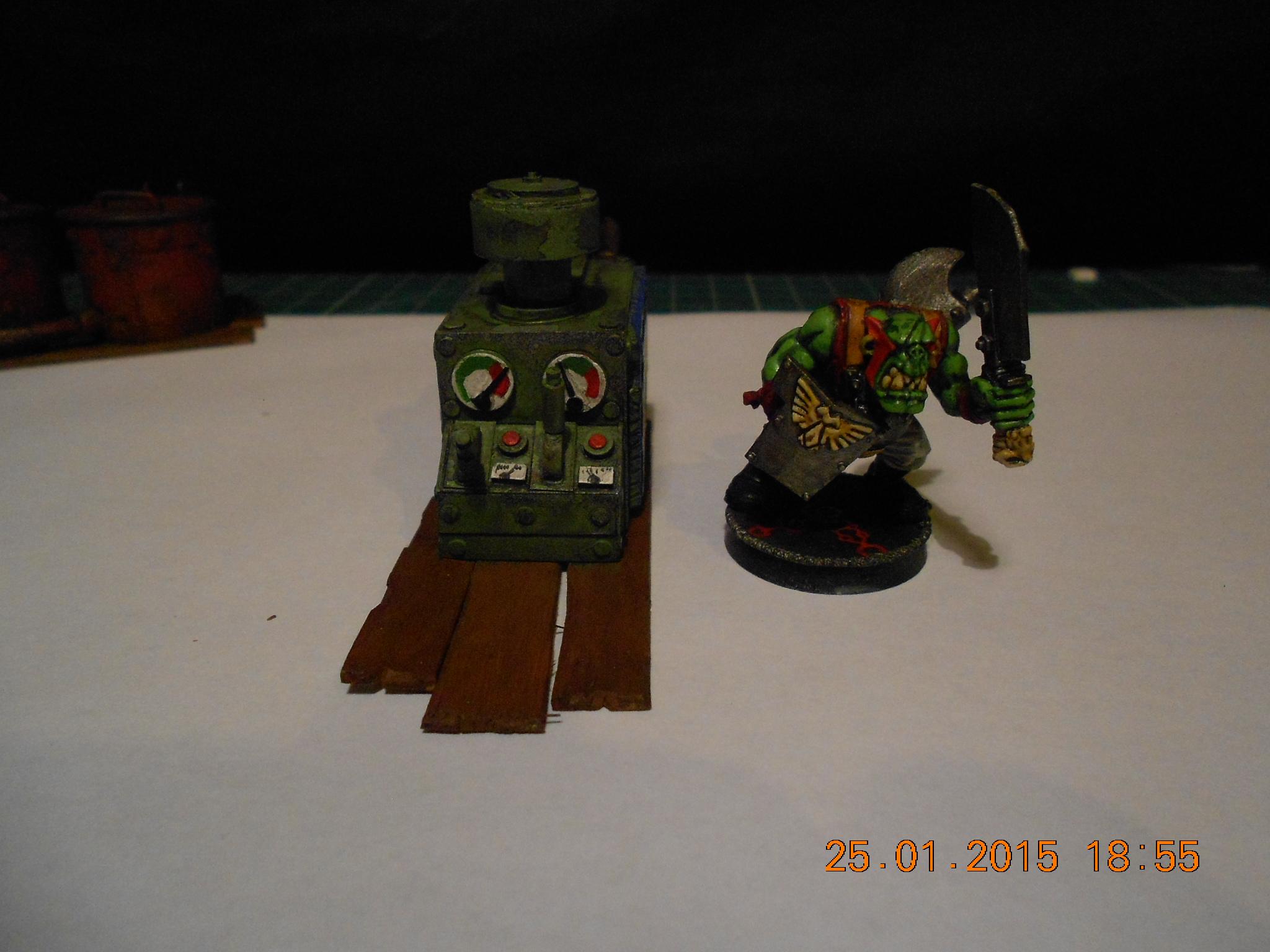 Dreadnought, Flammer, Ork Skorcha, Scratch Build, Warship, Zzap