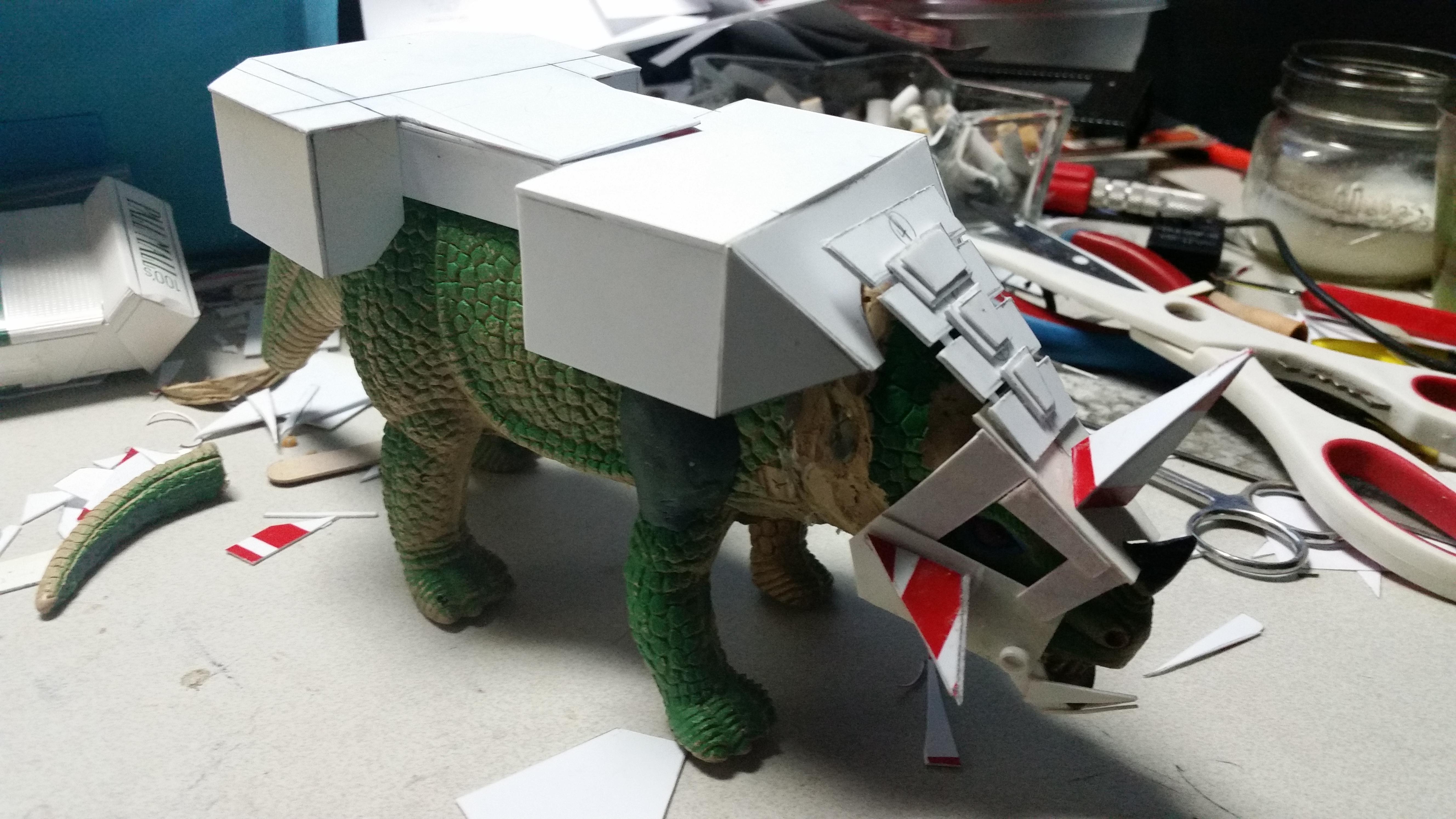 Orks, Squiggoth, Work In Progress