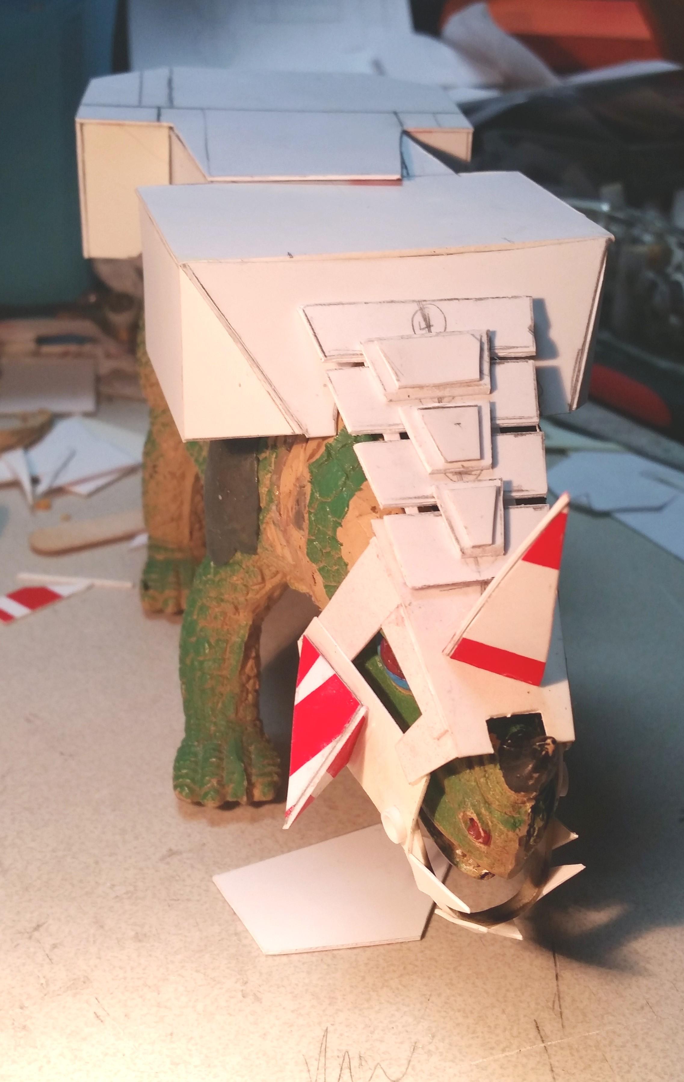 Orks, Squiggoth, Work In Progress