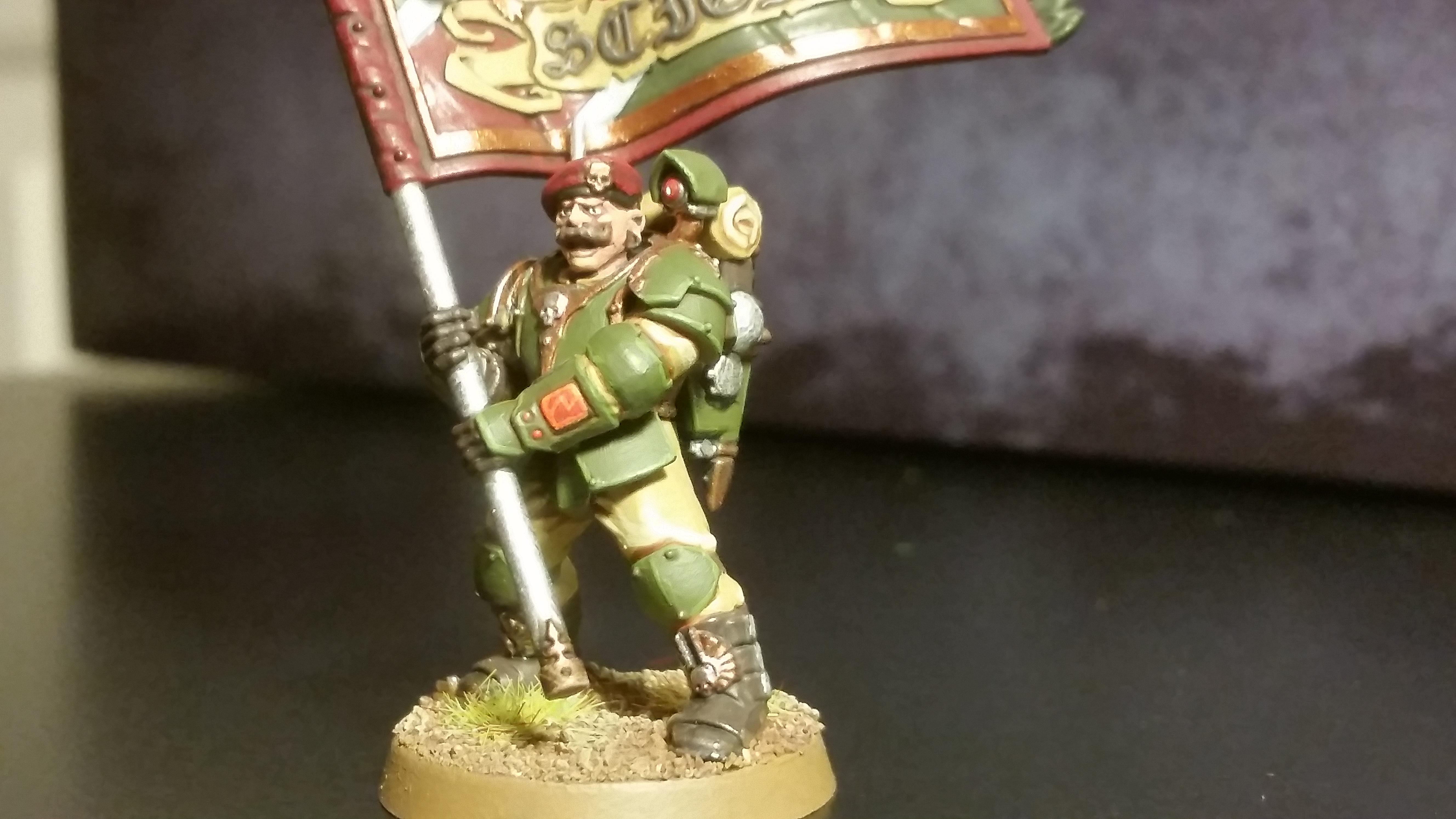 Astra Militarum, Command Squad, Imperial Guard, Kasrkin, Militarum Tempestus, Scion, Scions