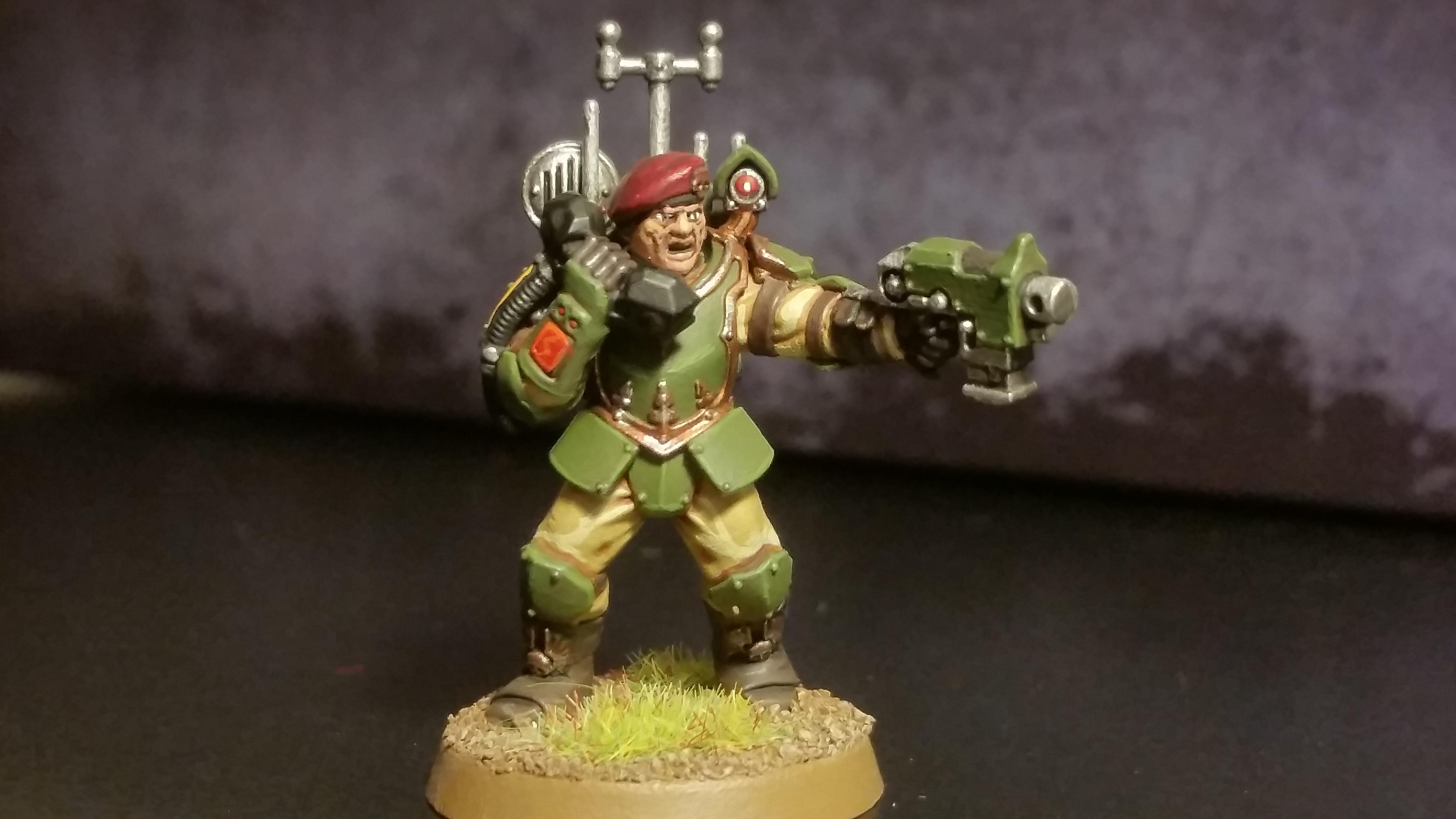 Astra Militarum, Command Squad, Imperial Guard, Kasrkin, Militarum Tempestus, Scion, Scions