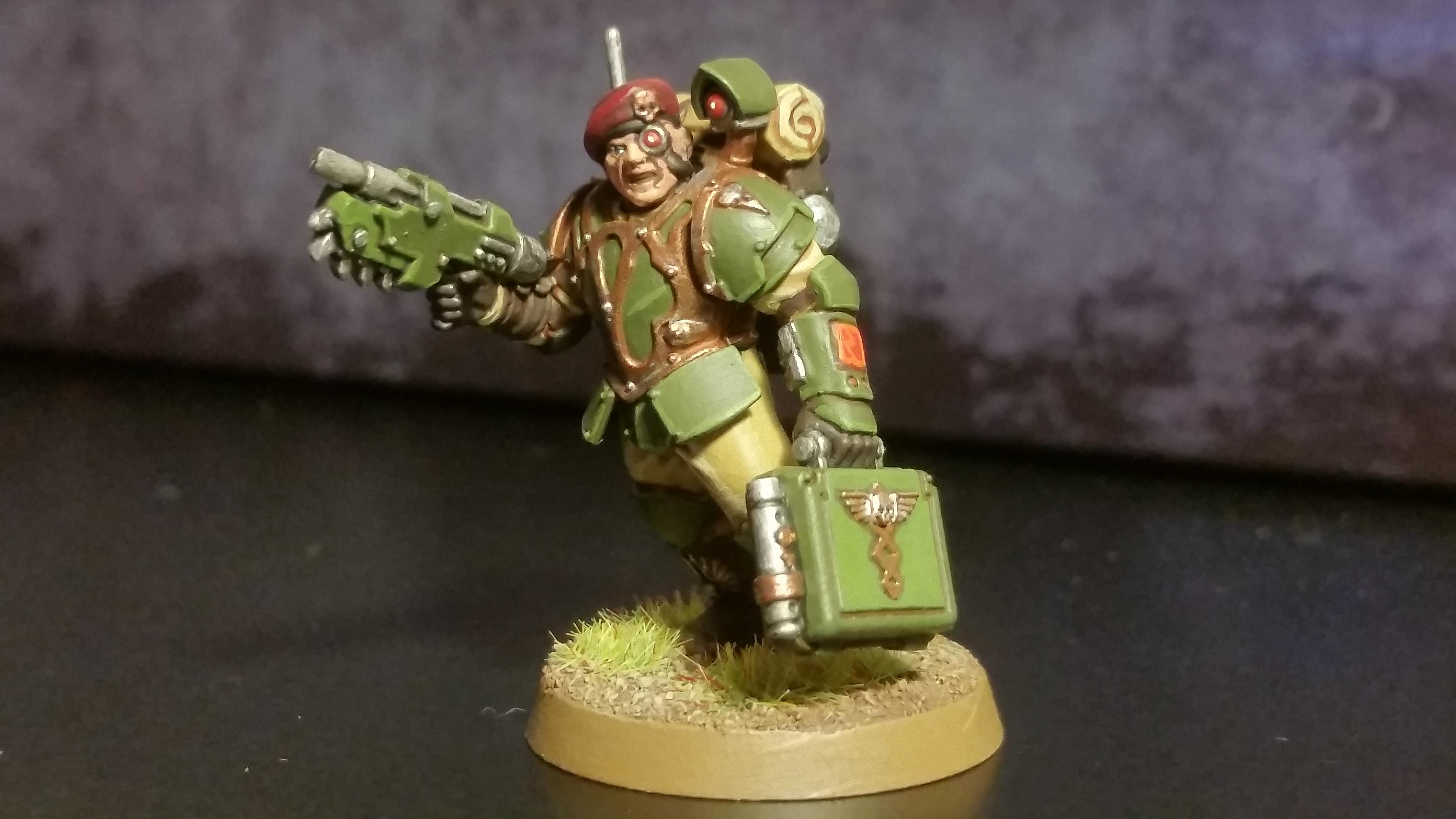 Astra Militarum, Command Squad, Imperial Guard, Kasrkin, Militarum Tempestus, Scion, Scions