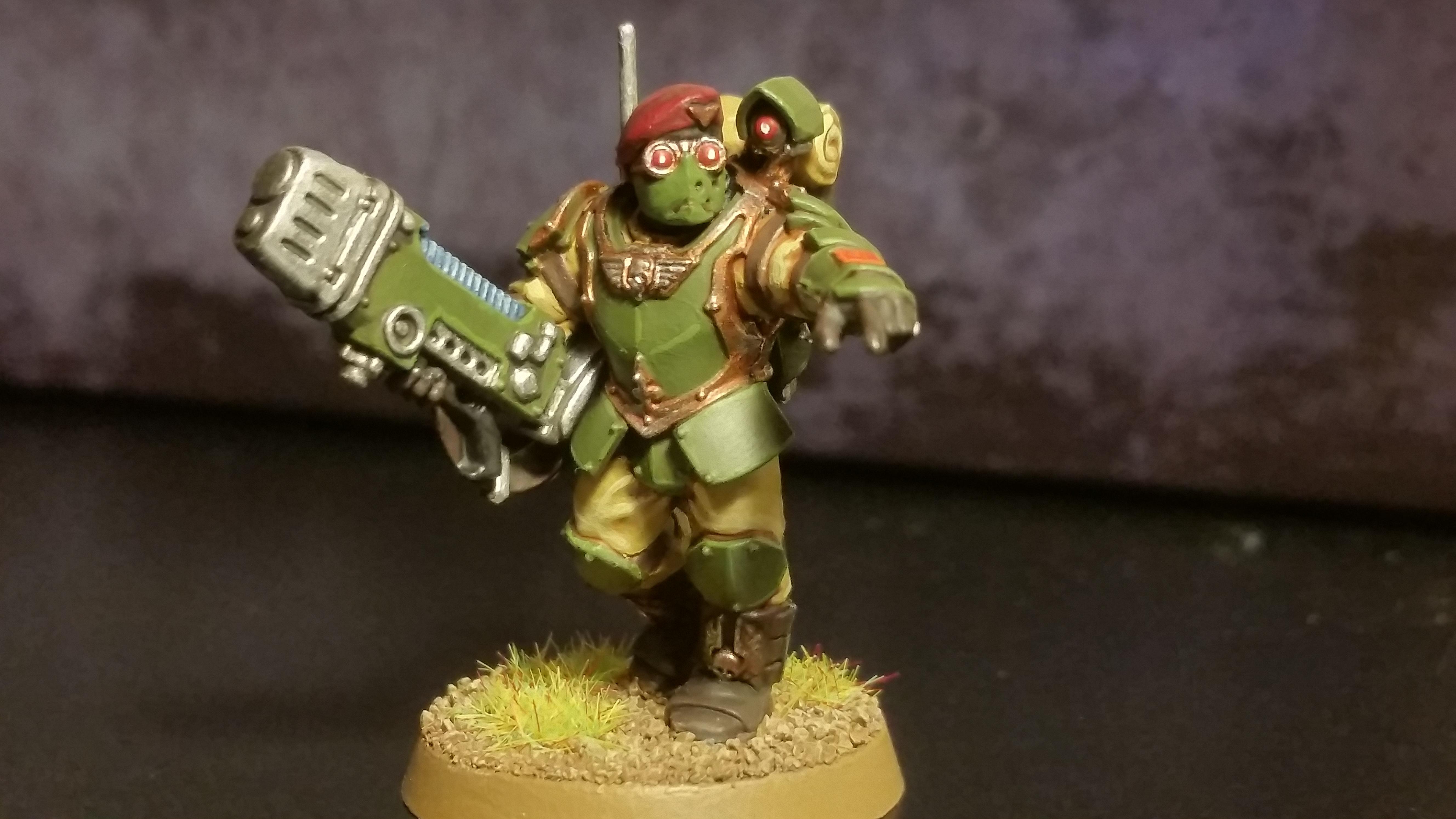 Astra Militarum, Command Squad, Imperial Guard, Kasrkin, Militarum Tempestus, Scion, Scions