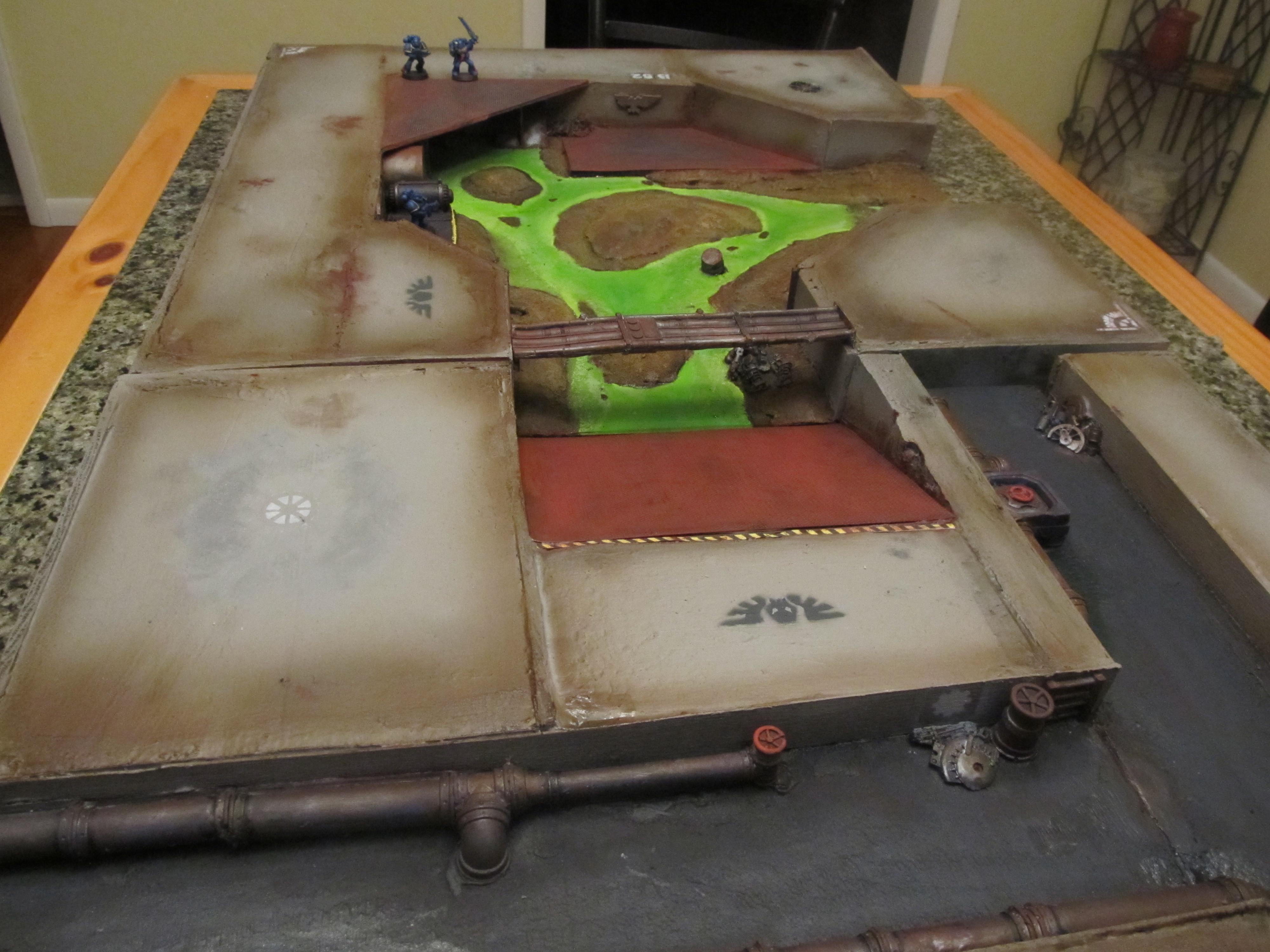 Terrain Game Board City Fight Imperial