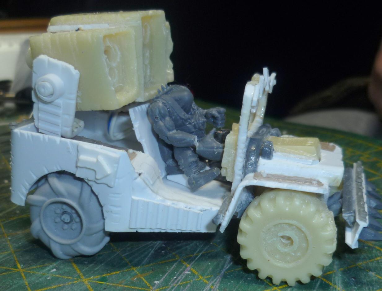 Buggy, Cast, Conversion, Mod, Orks, Resin, Scratch Build