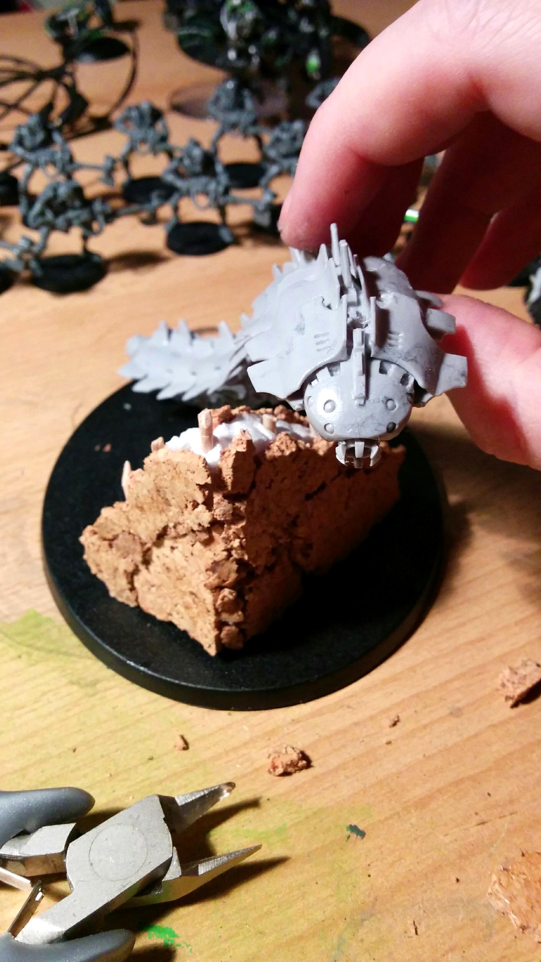 Custom Base, Necrons, Tomb Stalker