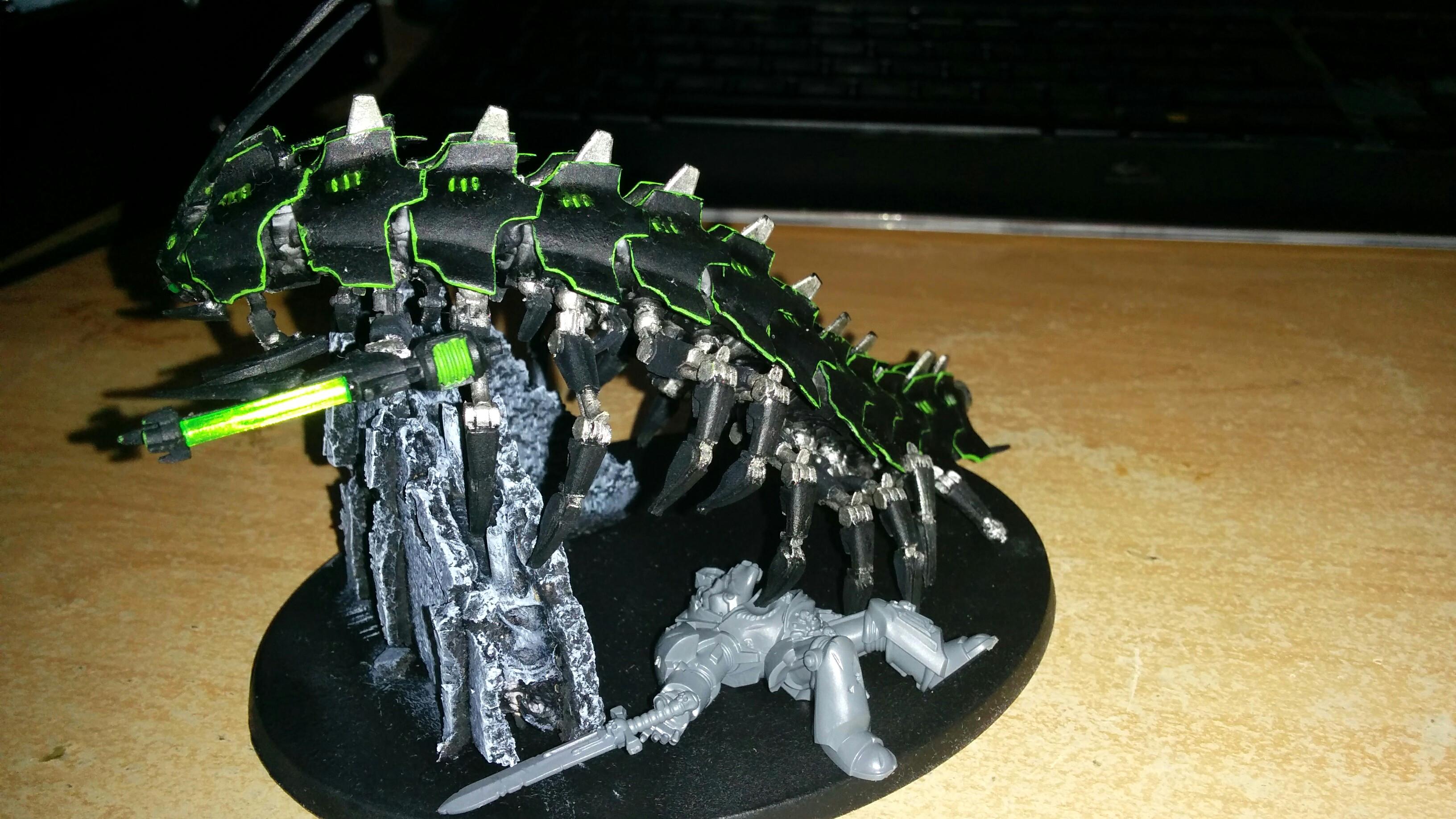 Custom Base, Necrons, Tomb Stalker