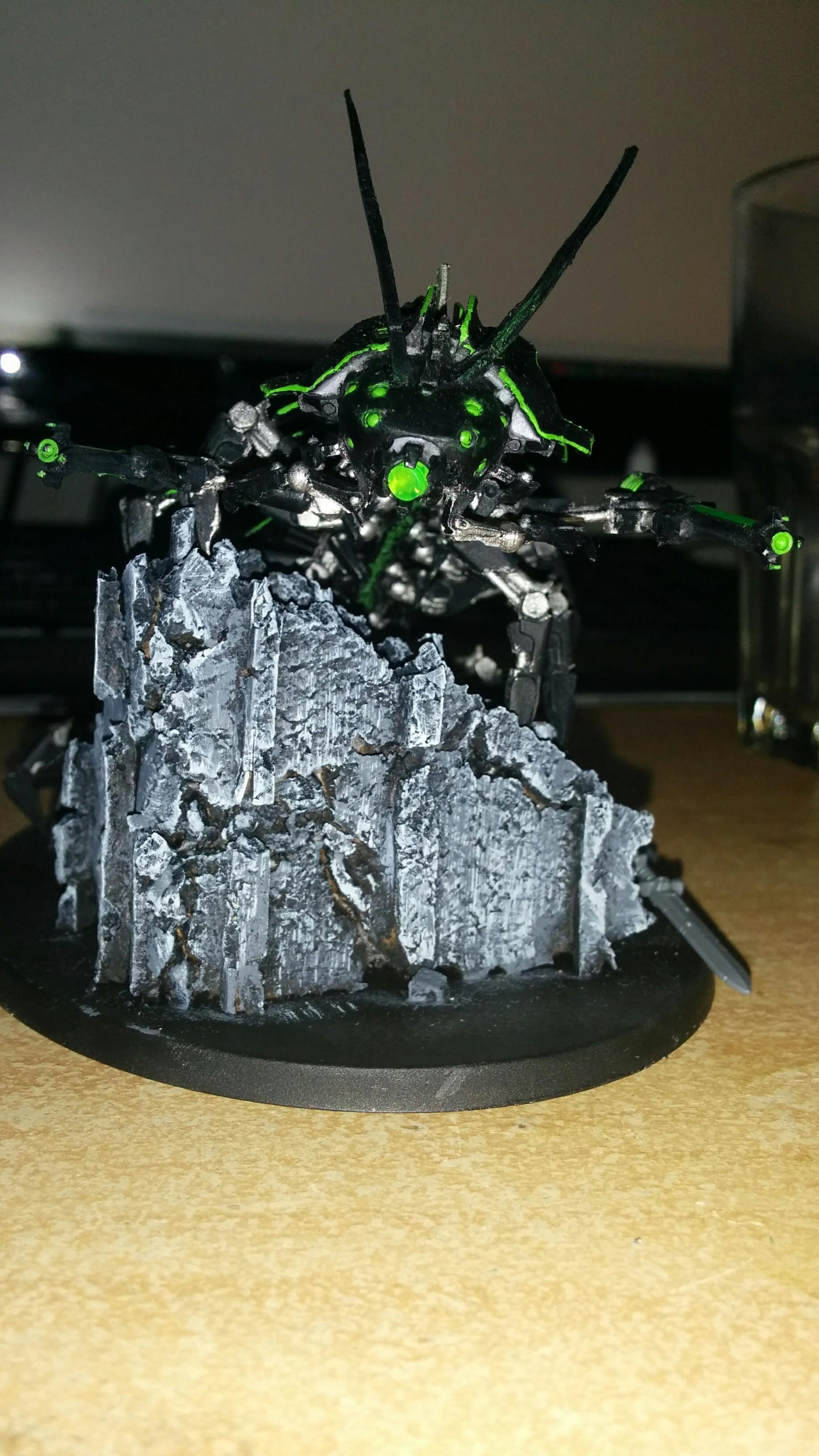 Custom Base, Necrons, Tomb Stalker