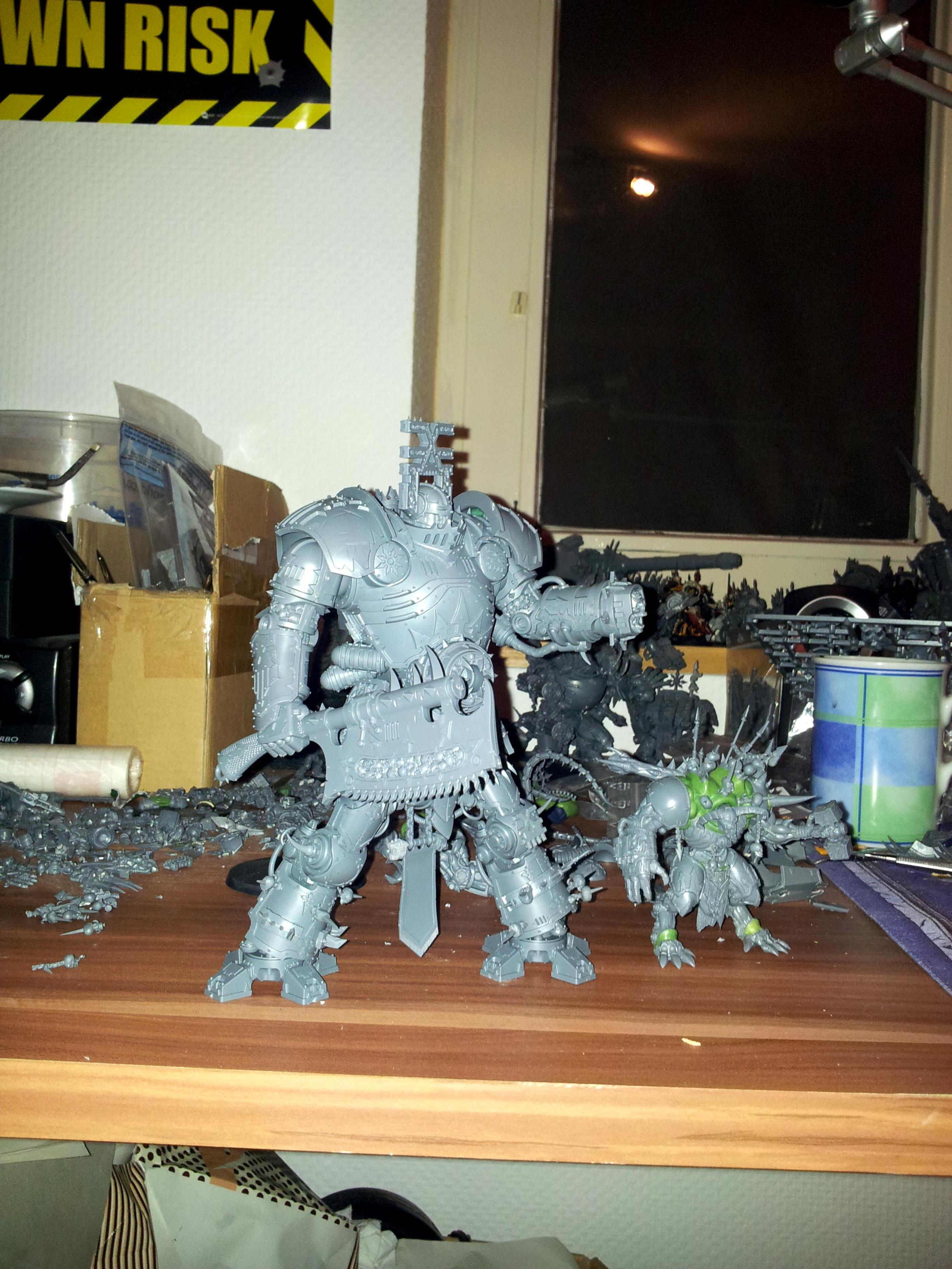 Chaos, Khorne, Lord Of Skulls, Work In Progress