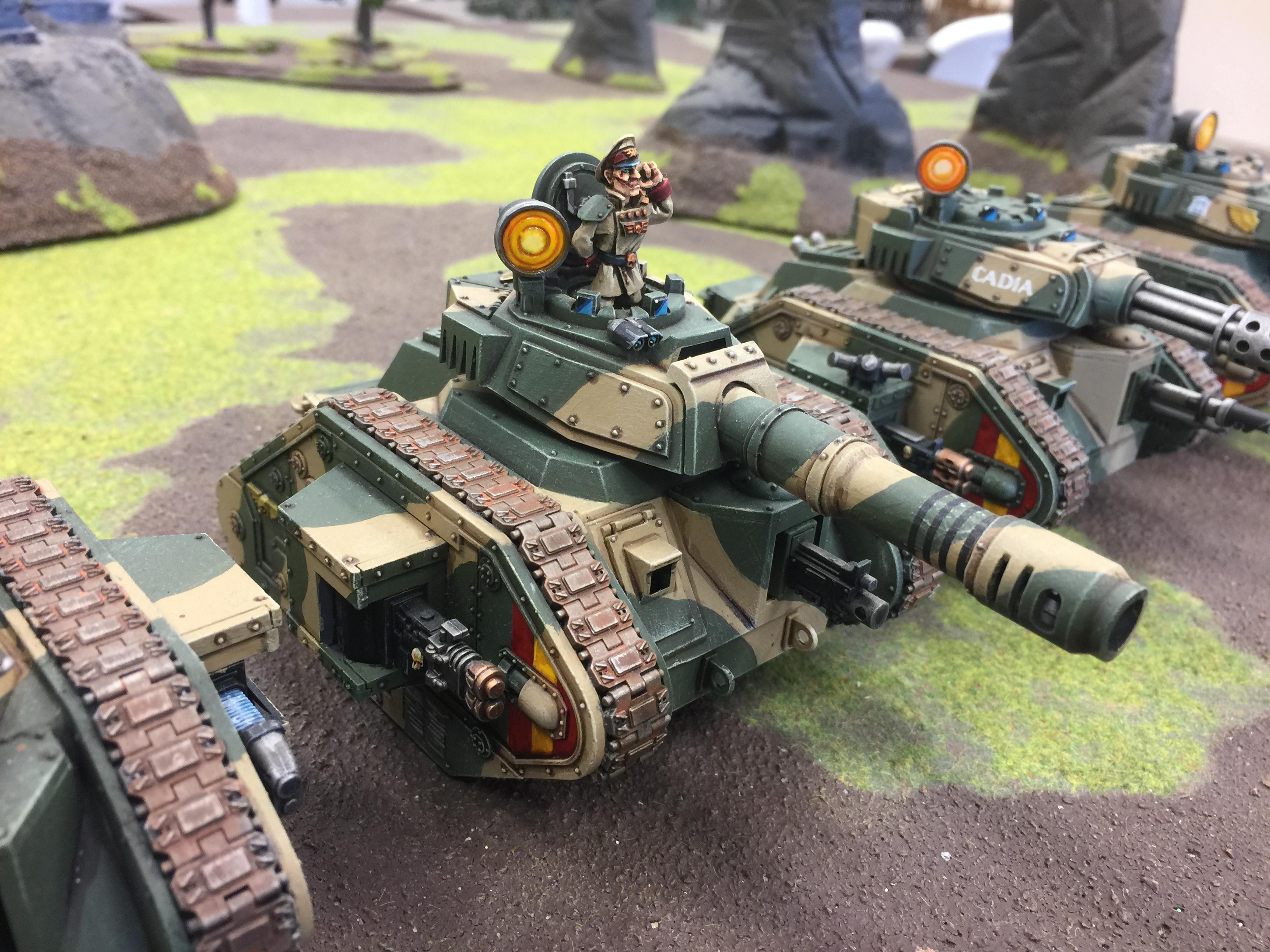 leman russ battle tank base size