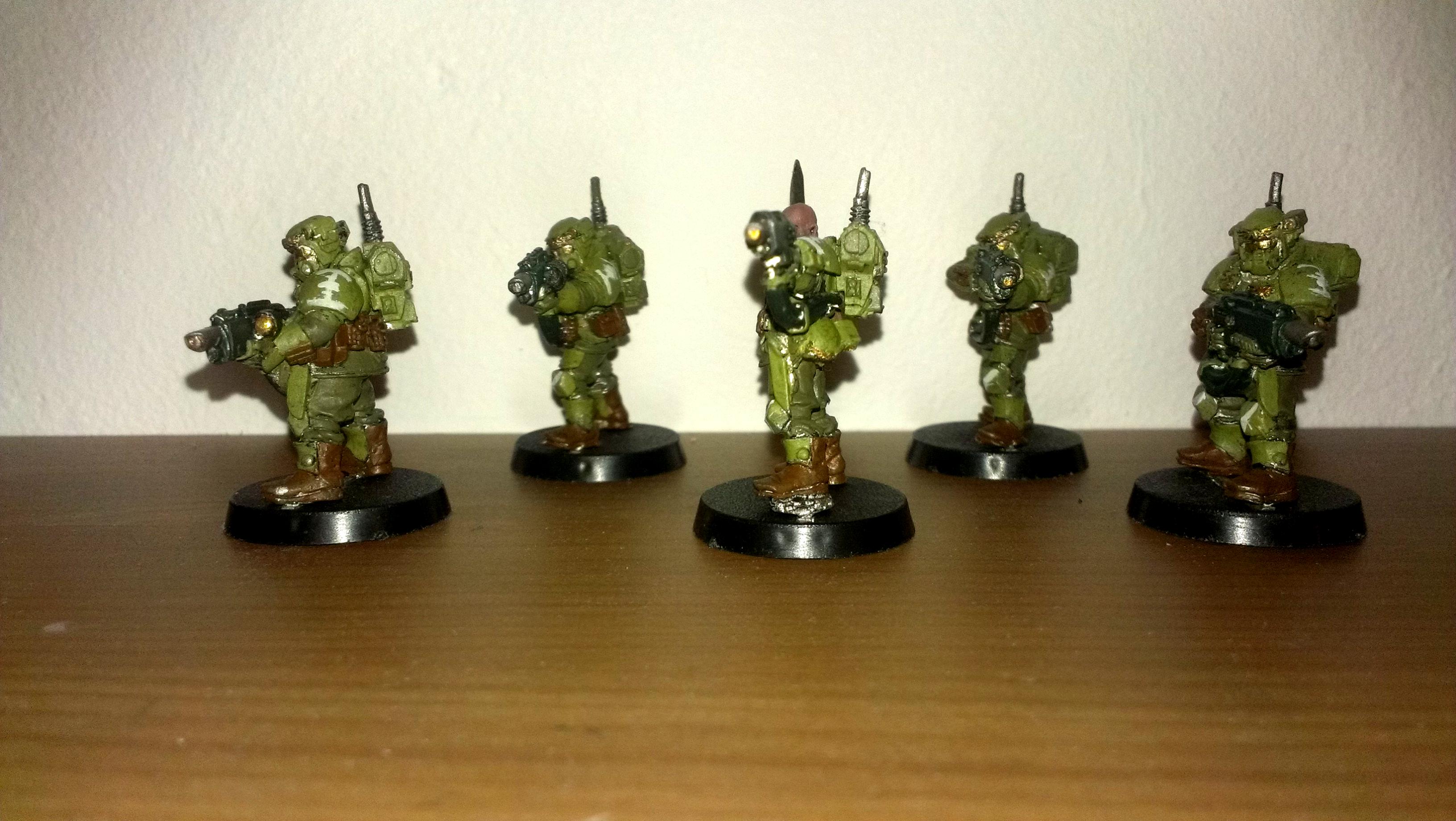 Inquisition, Inquisitorial Scions, Inquisitorial Stormtroopers, Kasrkin, Storm Troopers