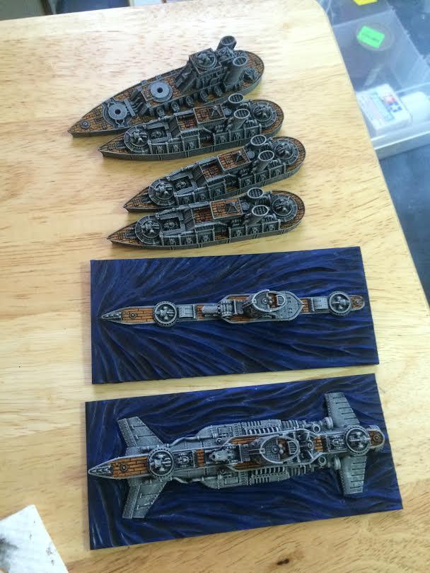 Dystopian Wars, Prussians, Work In Progress