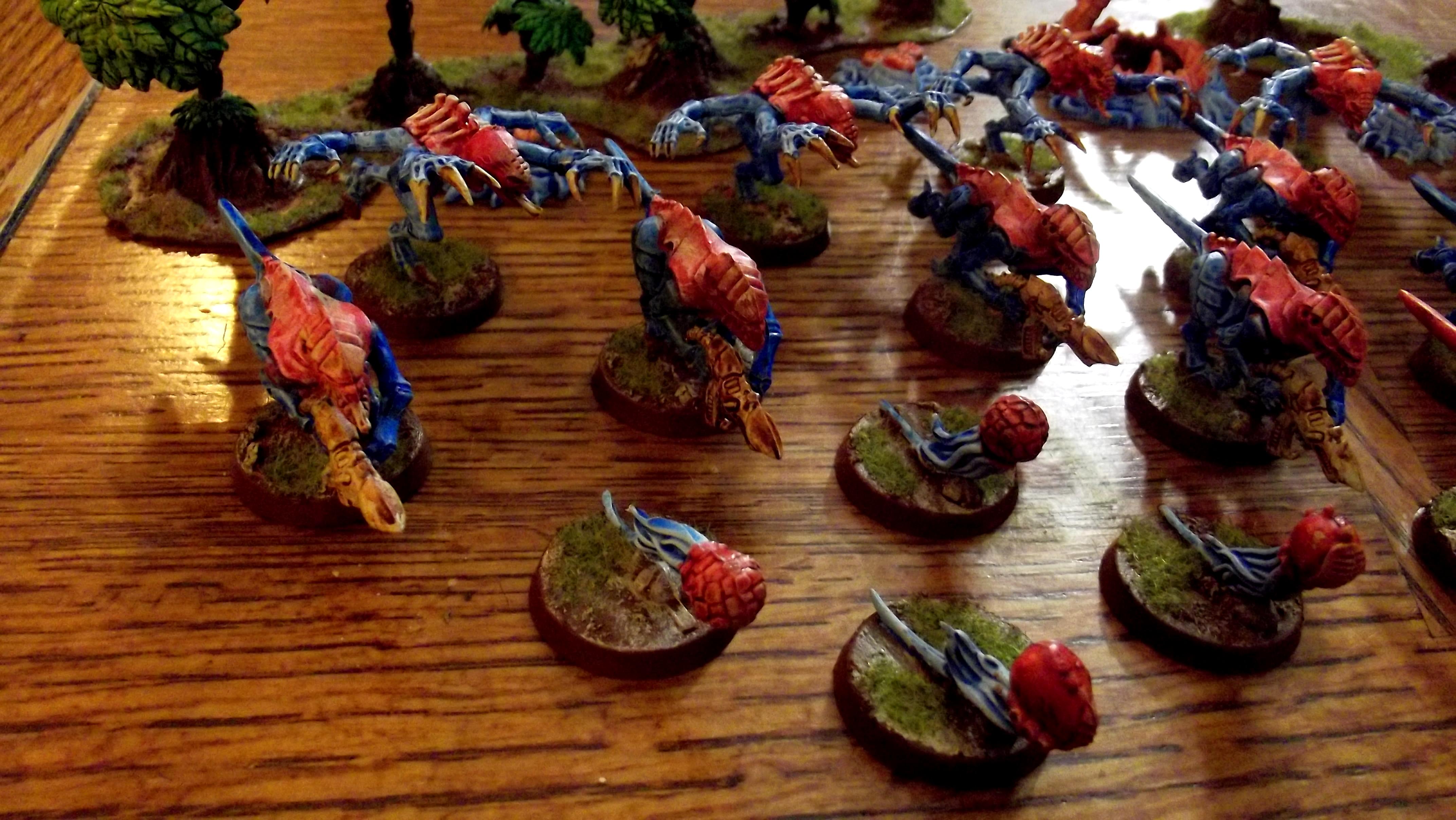 Bugs, Ink Wash, Scenario Gaming, Trees