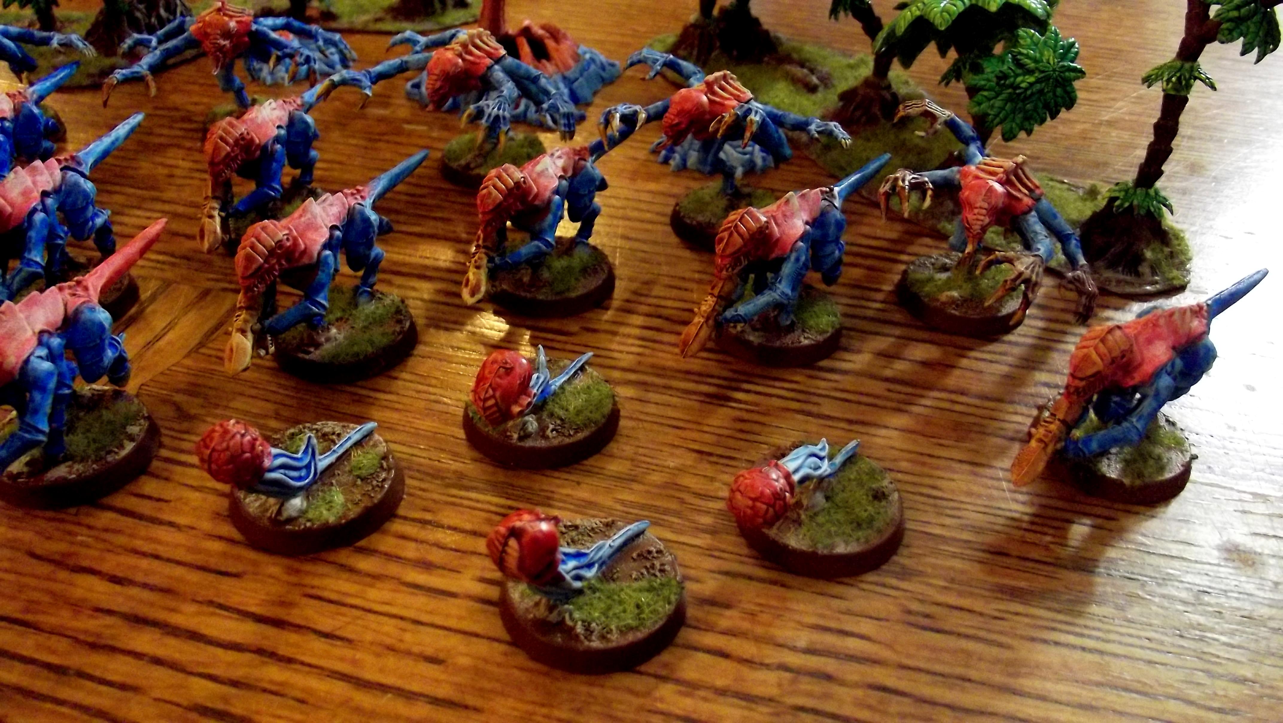 Bugs, Ink Wash, Scenario Gaming, Trees