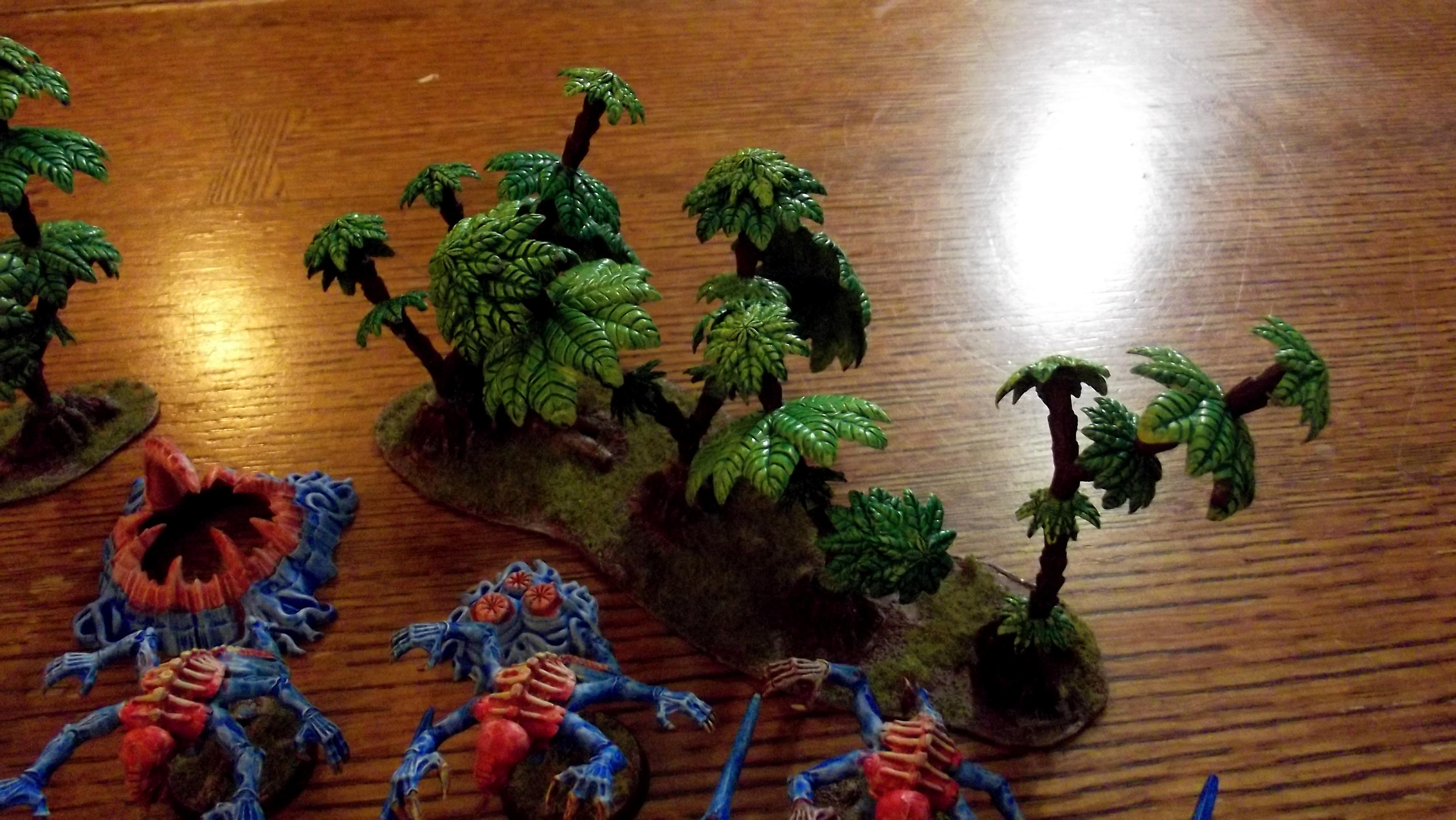 Bugs, Ink Wash, Scenario Gaming, Trees