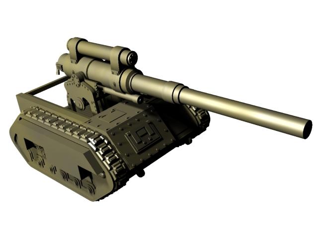 3d, 3d Printer, Basilisk, Cannon, Download, Free, Gun, Imperial Guard, Miniature, Printing, Spg, Thingiverse, Warhammer 40,000