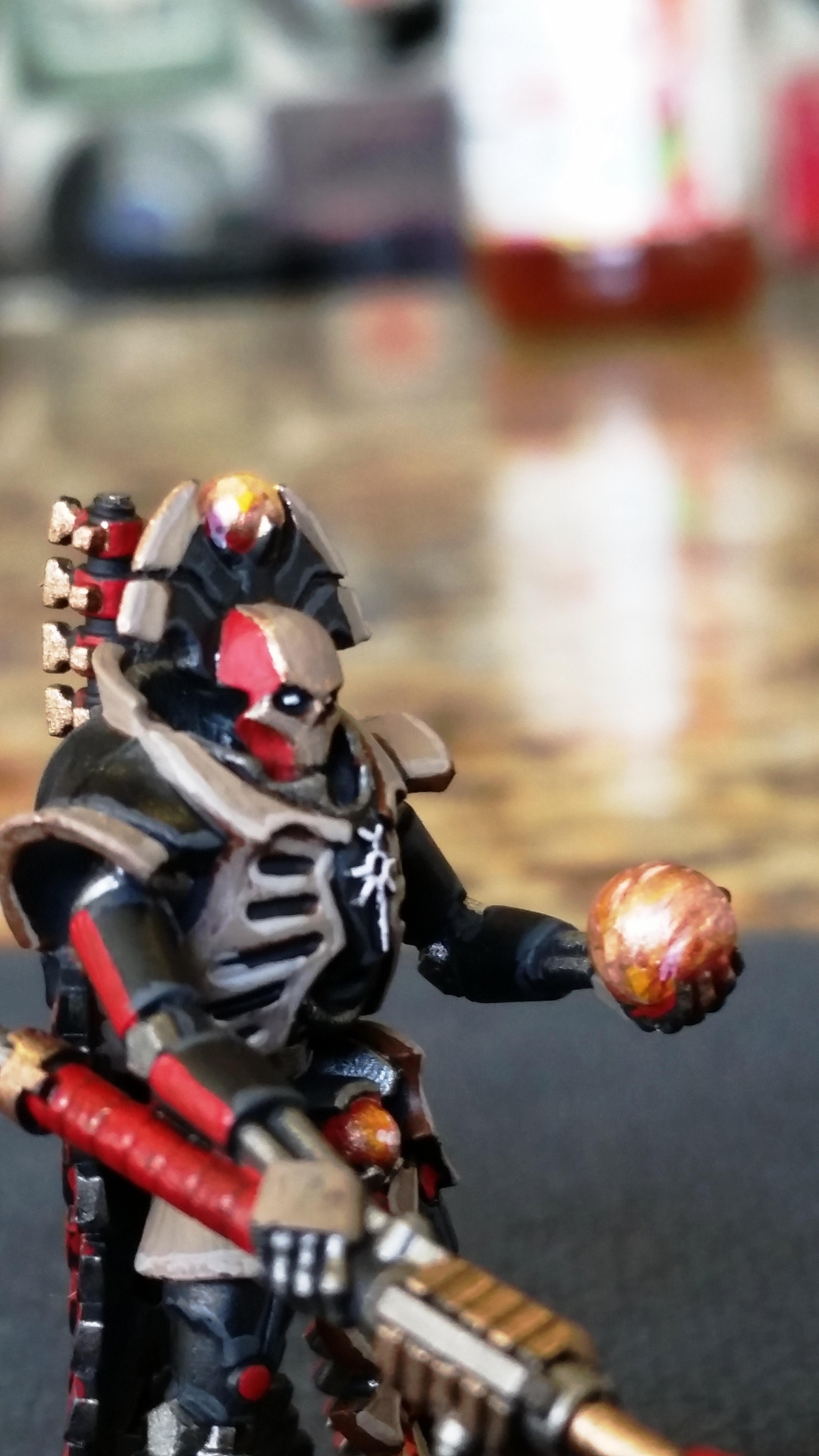 Necrons, Overlord, Red, Res Orb, Resurrection Orb