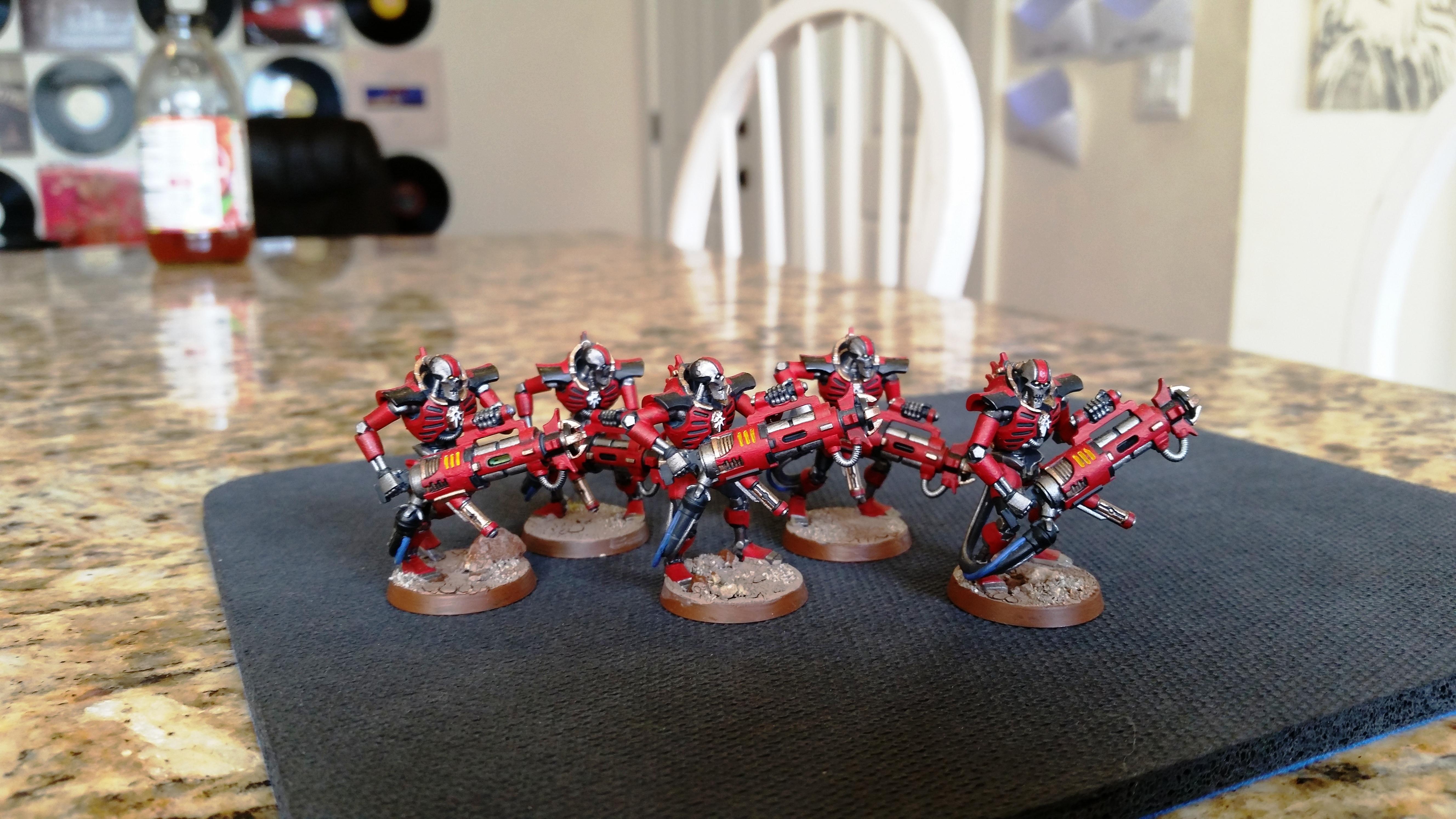 Immortal, Necrons, Red