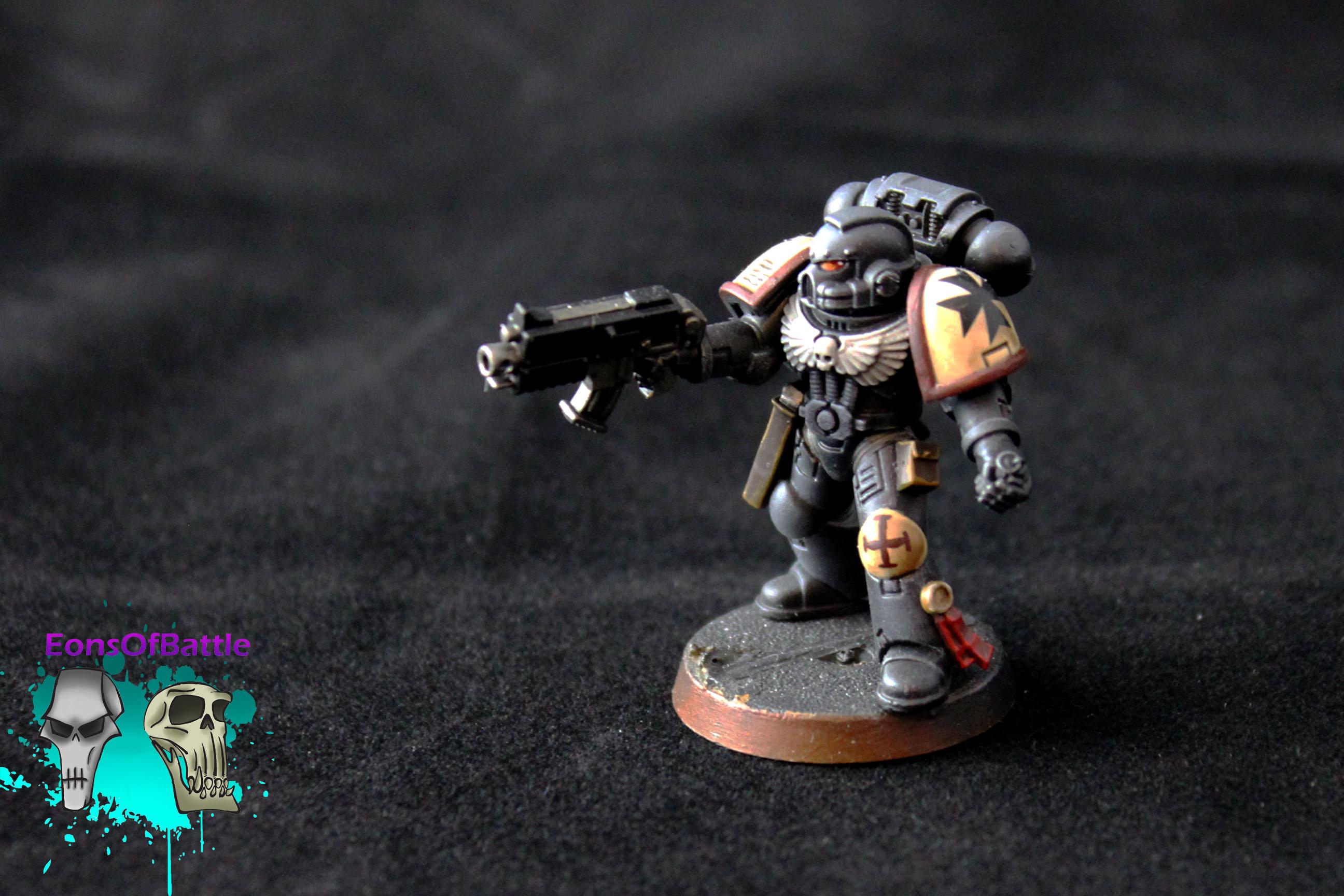Black Templars, Bolter, Games Workshop, Initiate, Space Marines, Templar, Warhammer 40,000
