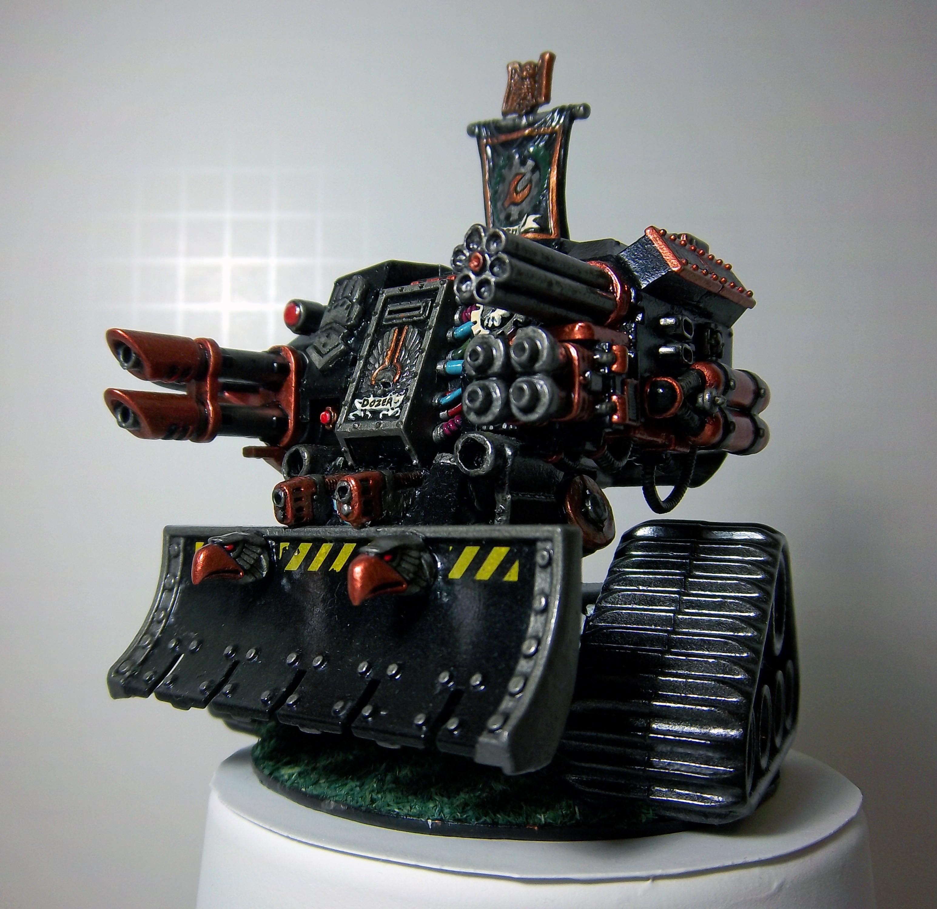 Conversion, Dreadnought, Iron Hands, Warhammer 40,000