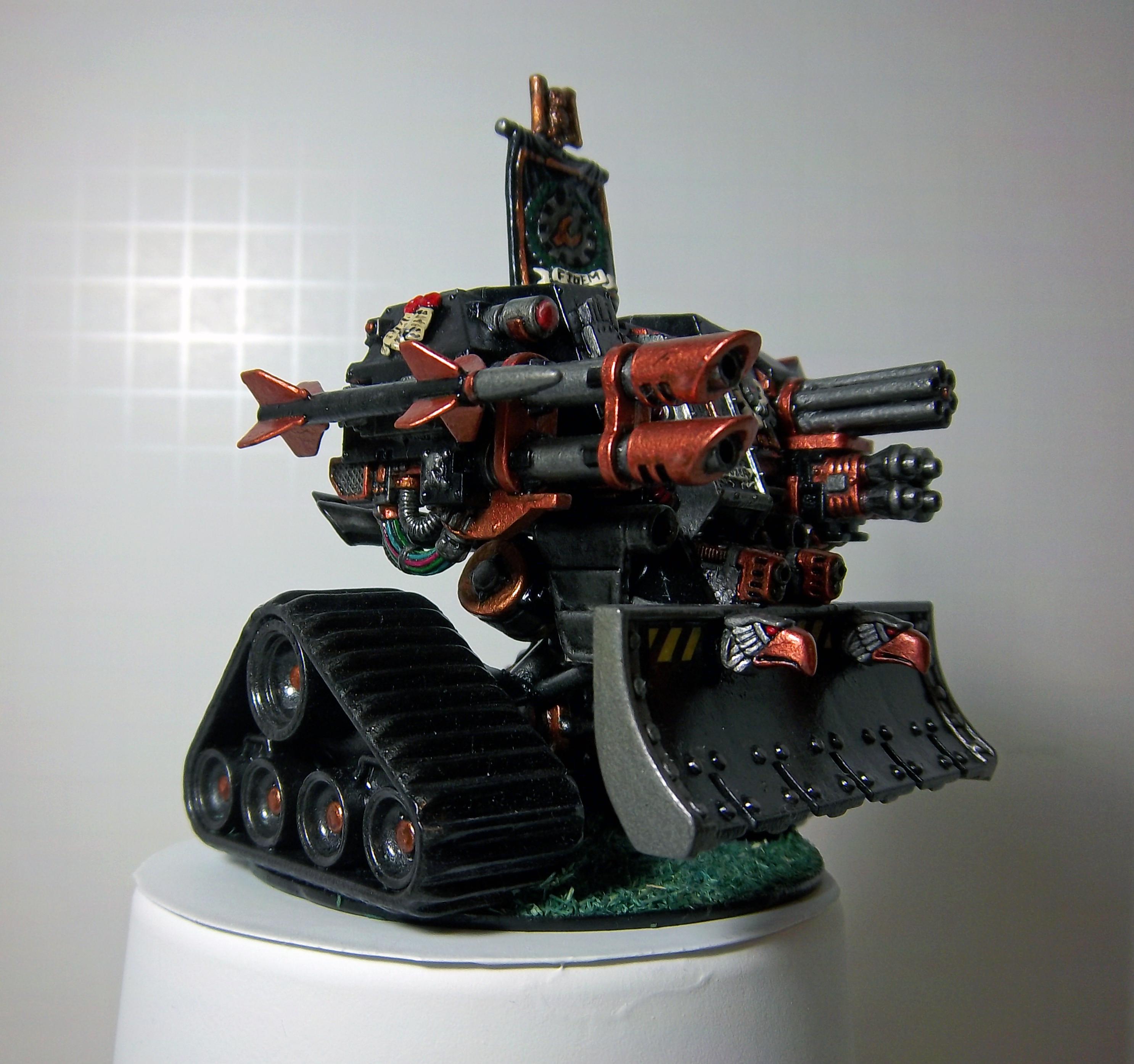 Conversion, Dreadnought, Iron Hands, Warhammer 40,000