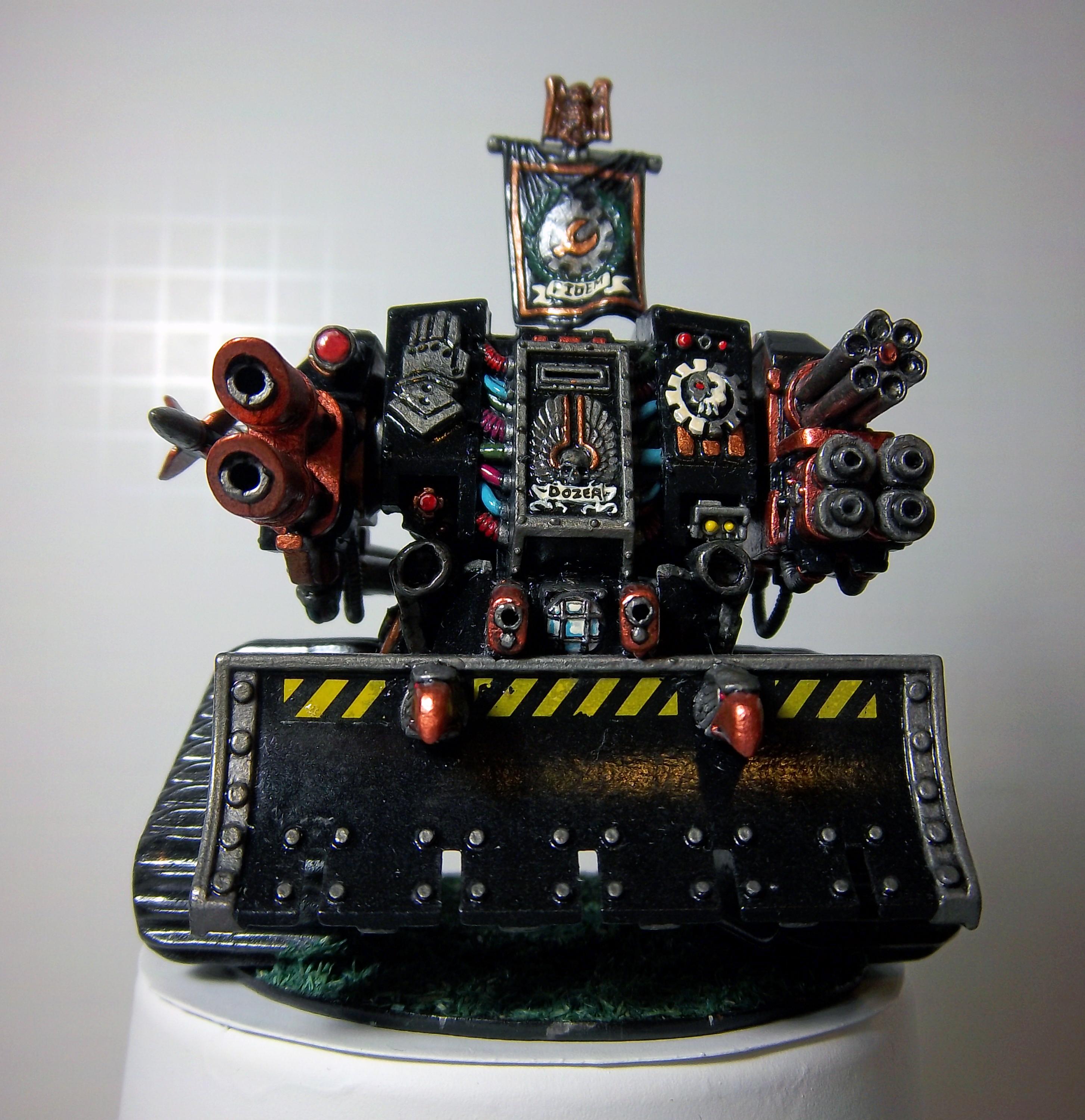 Conversion, Dreadnought, Iron Hands, Warhammer 40,000