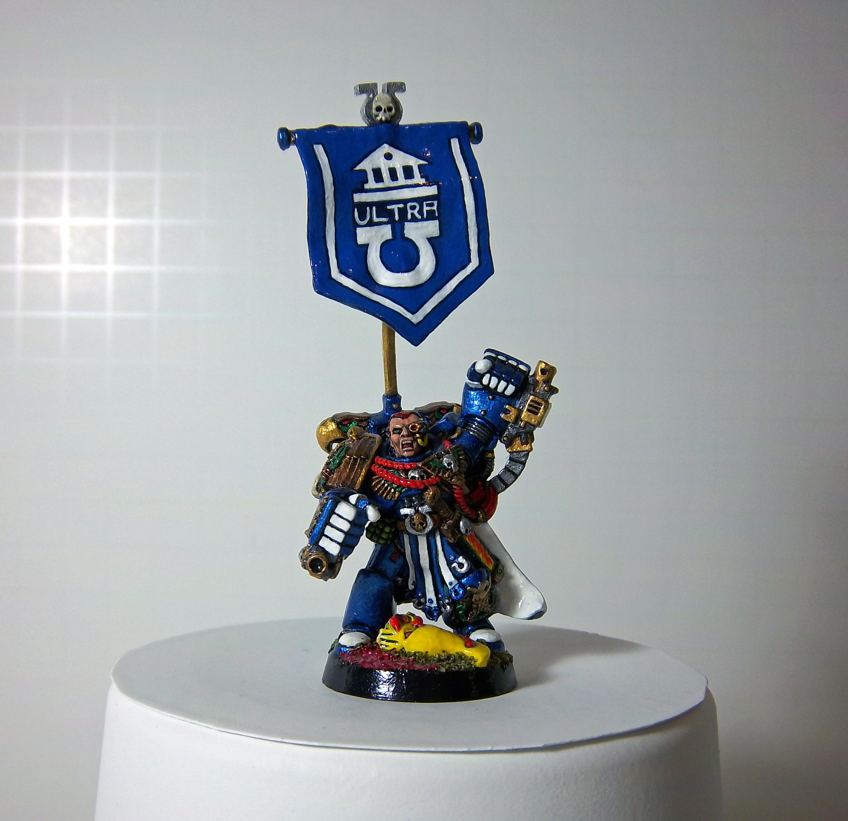 Artificier Armor, Marneus Calgar, Space Marines, Ultramarines, Warhammer 40,000