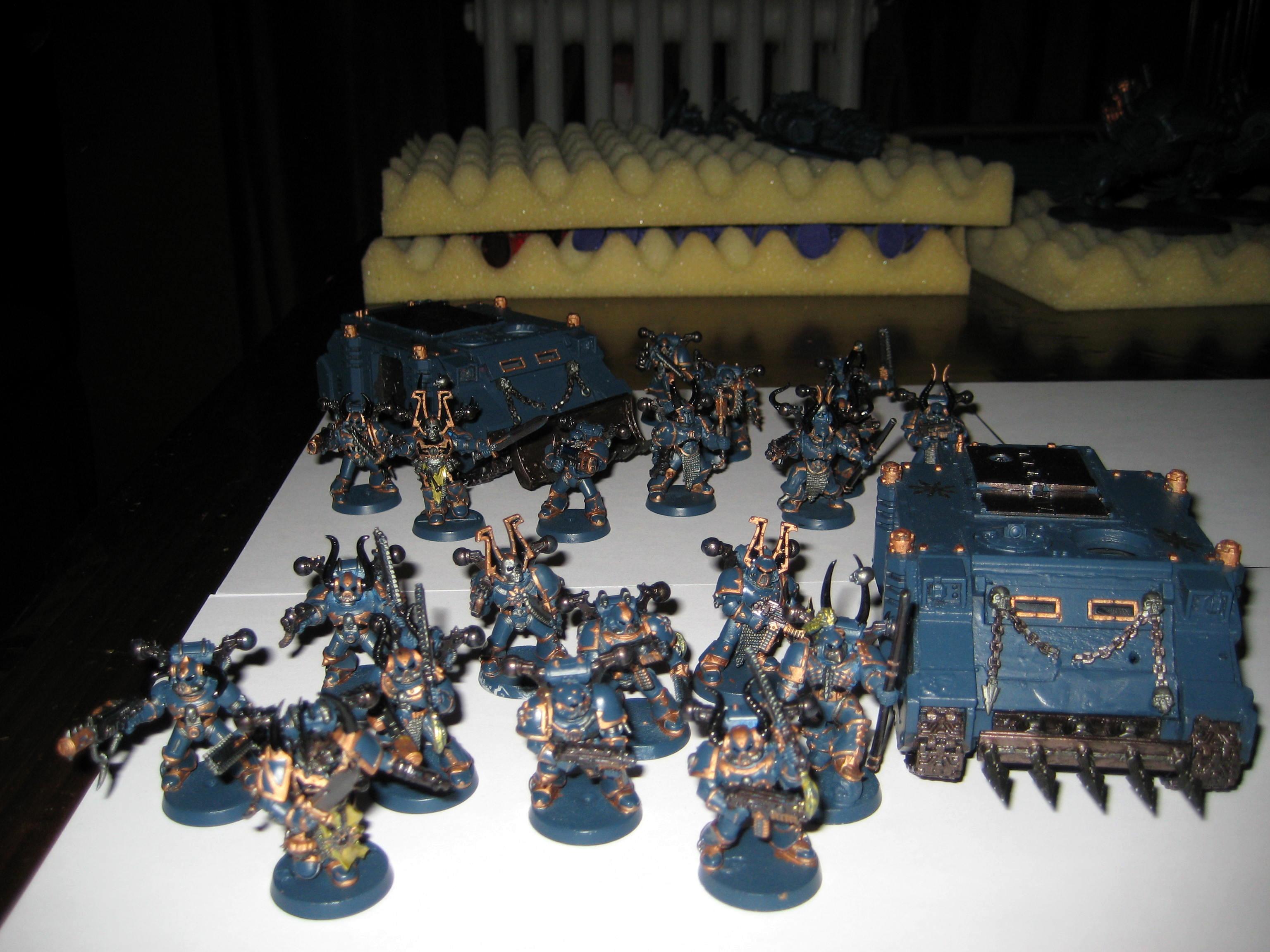 Chaos Marines, Squads 1&amp;2