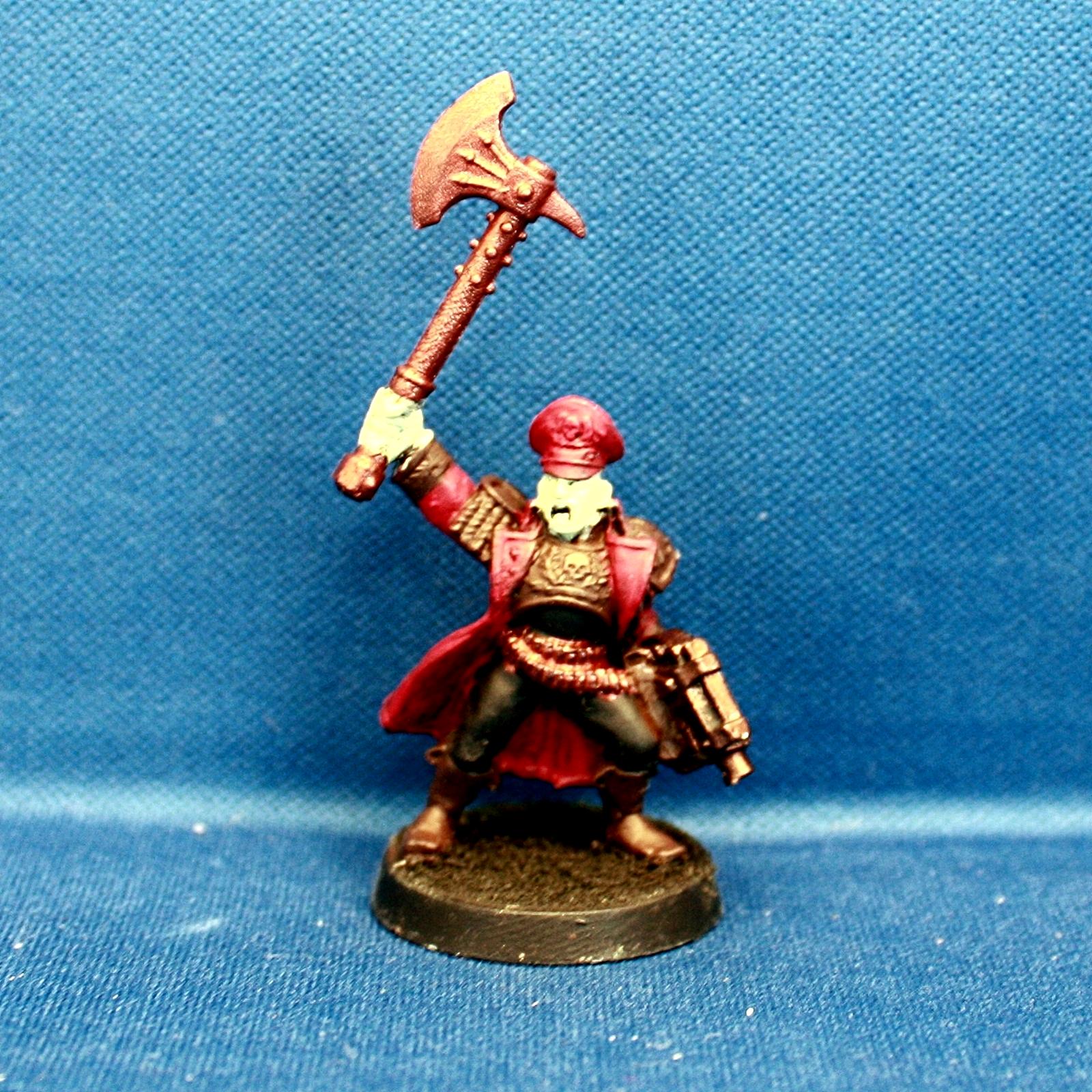 Axe, Commissar, Imperial Guard