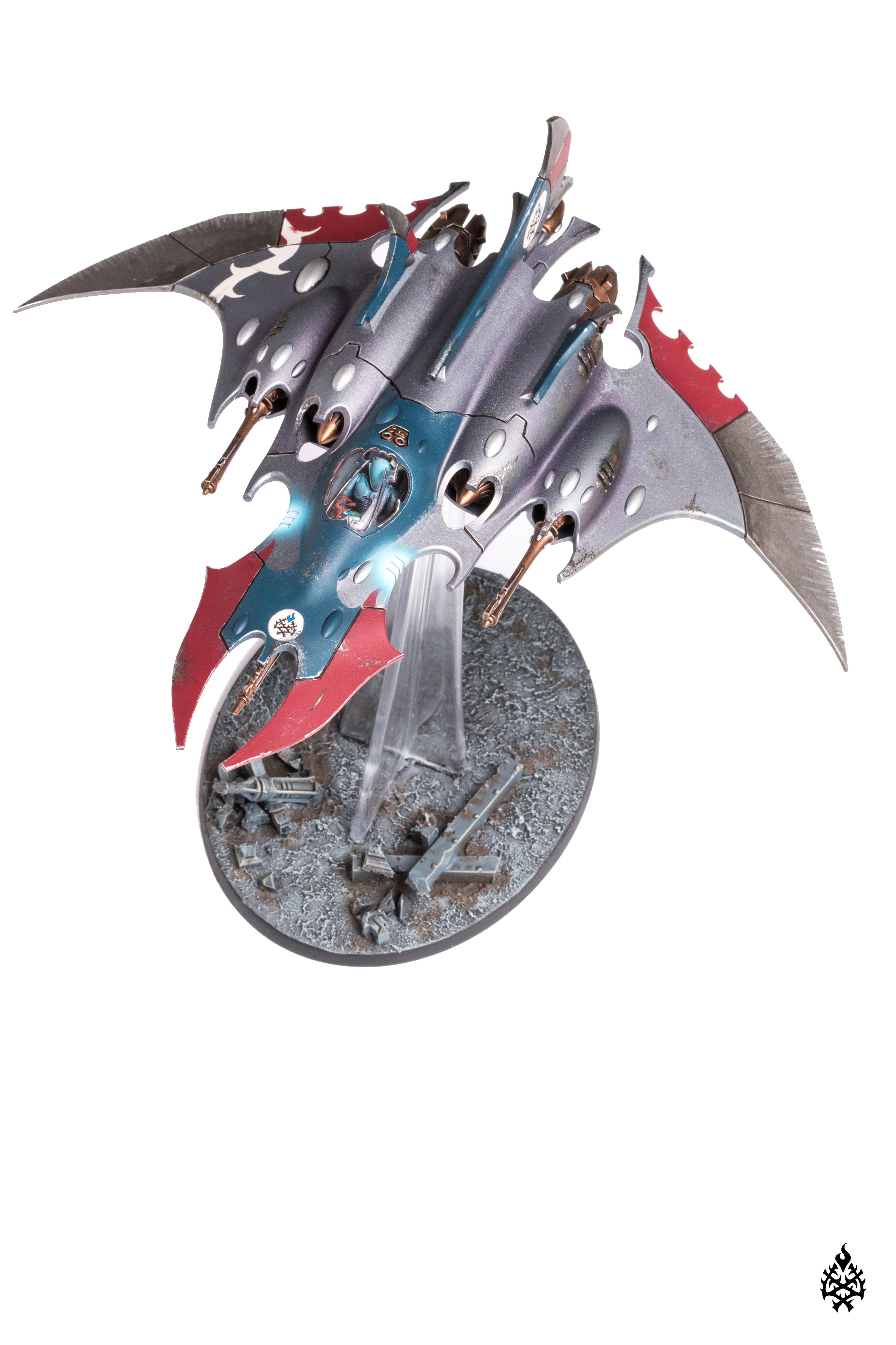 Dark Eldar, Flyer, Jetfighter, Lords Of Iron Thorn, Razorwing