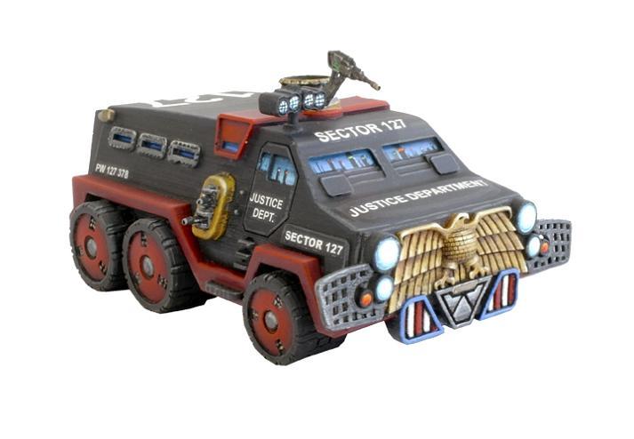 Adeptus Arbites, Armored Car, Cars, Civilian, Judge Dredd, Mongoose, Truck
