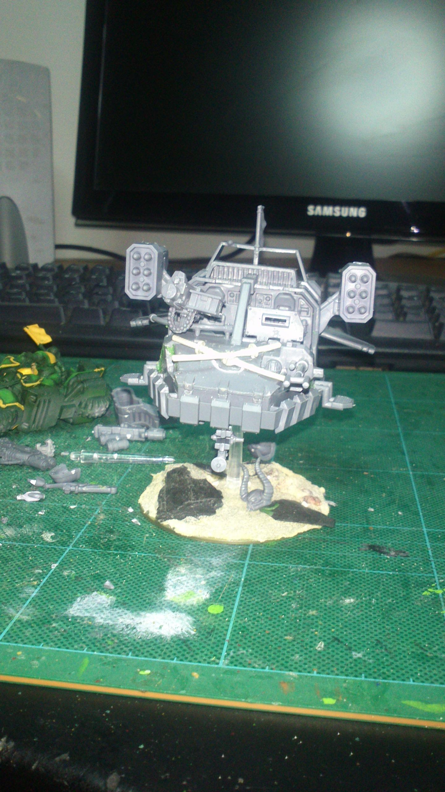 added a severed CSM Head and some gore to be