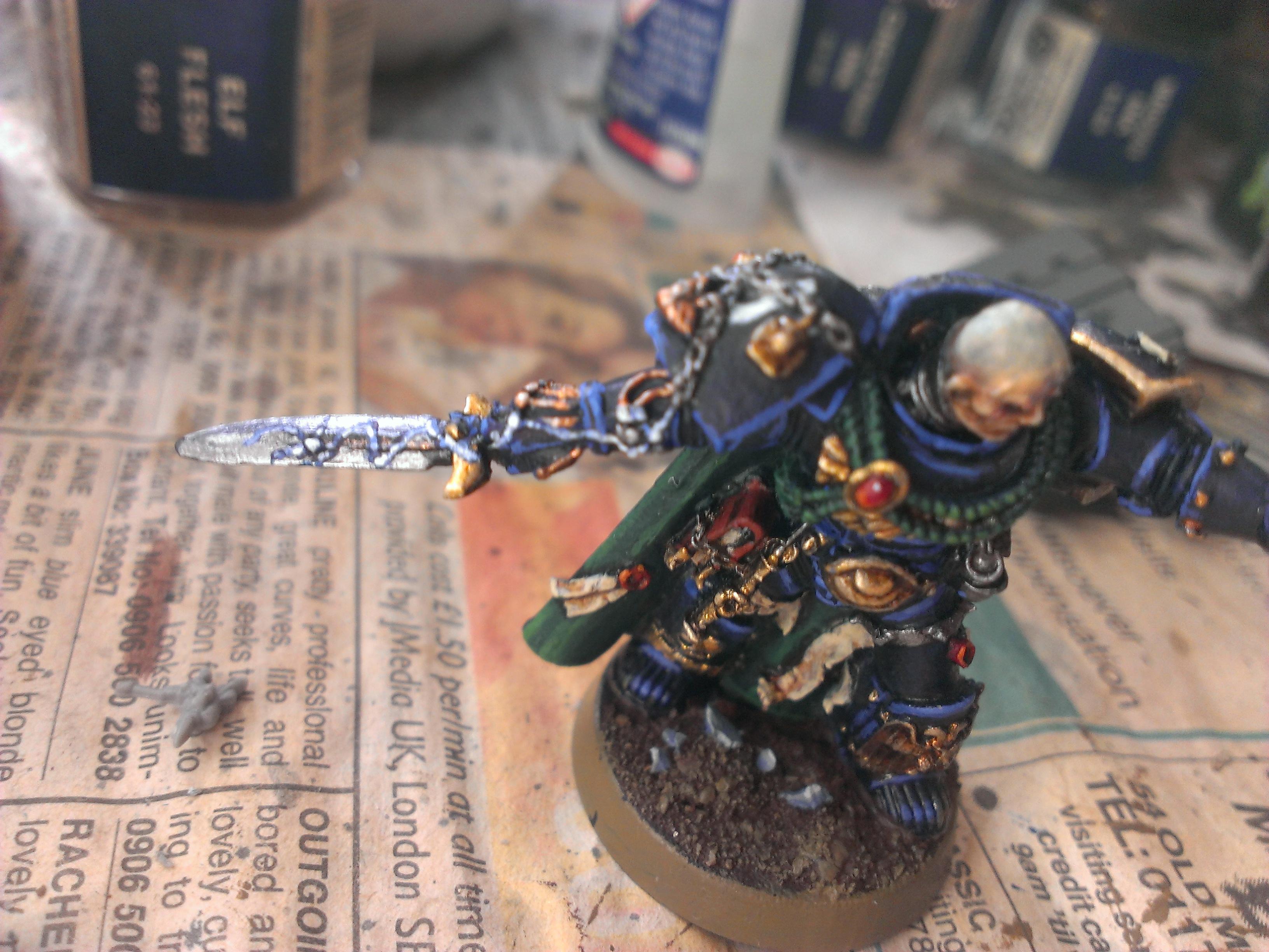 Conversion, Librarian, Space Marines, Ultramarines