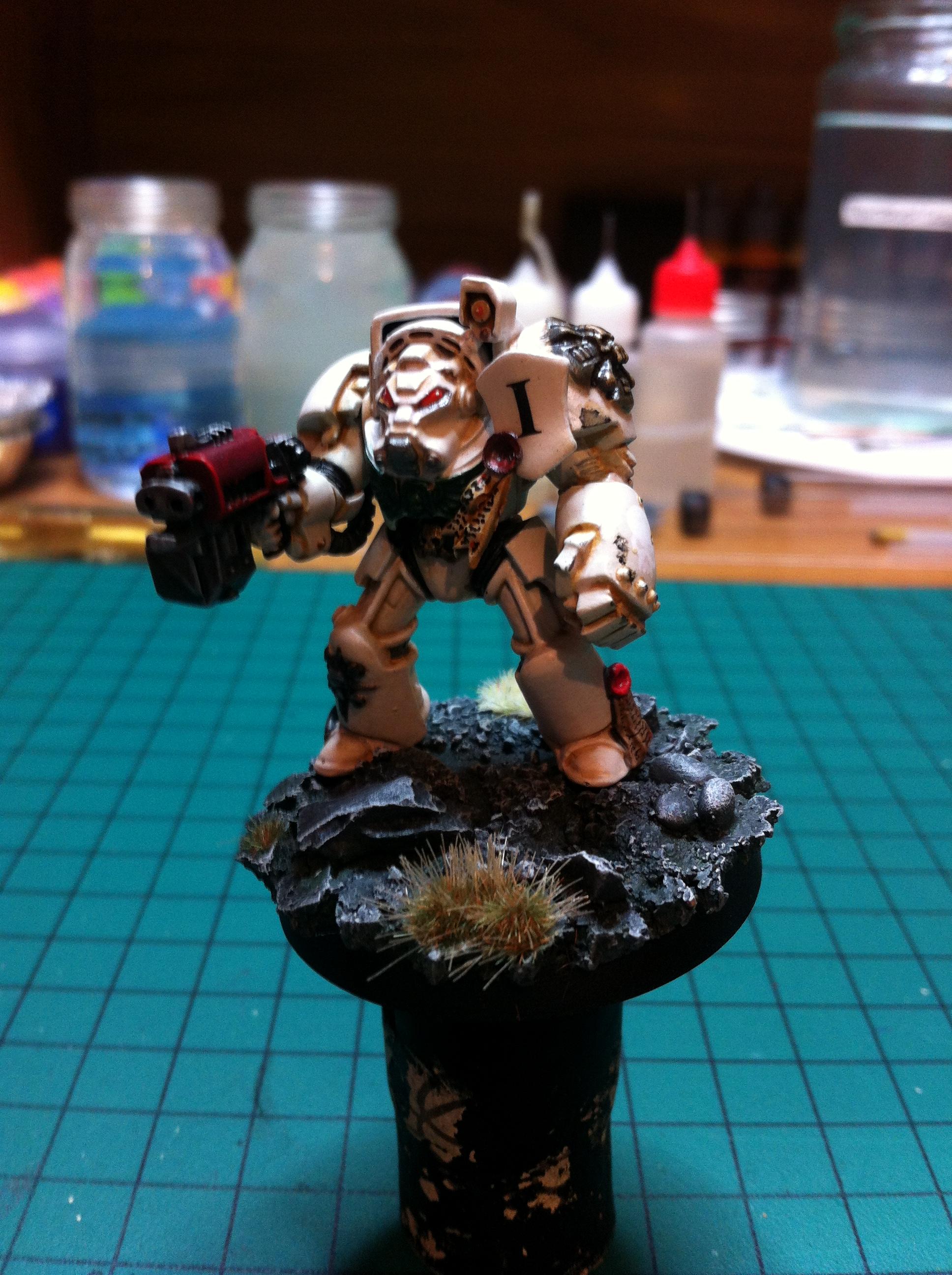 Black Reach Terminator., Dark Angels Terminator, Deathwing, Deathwing Terminator