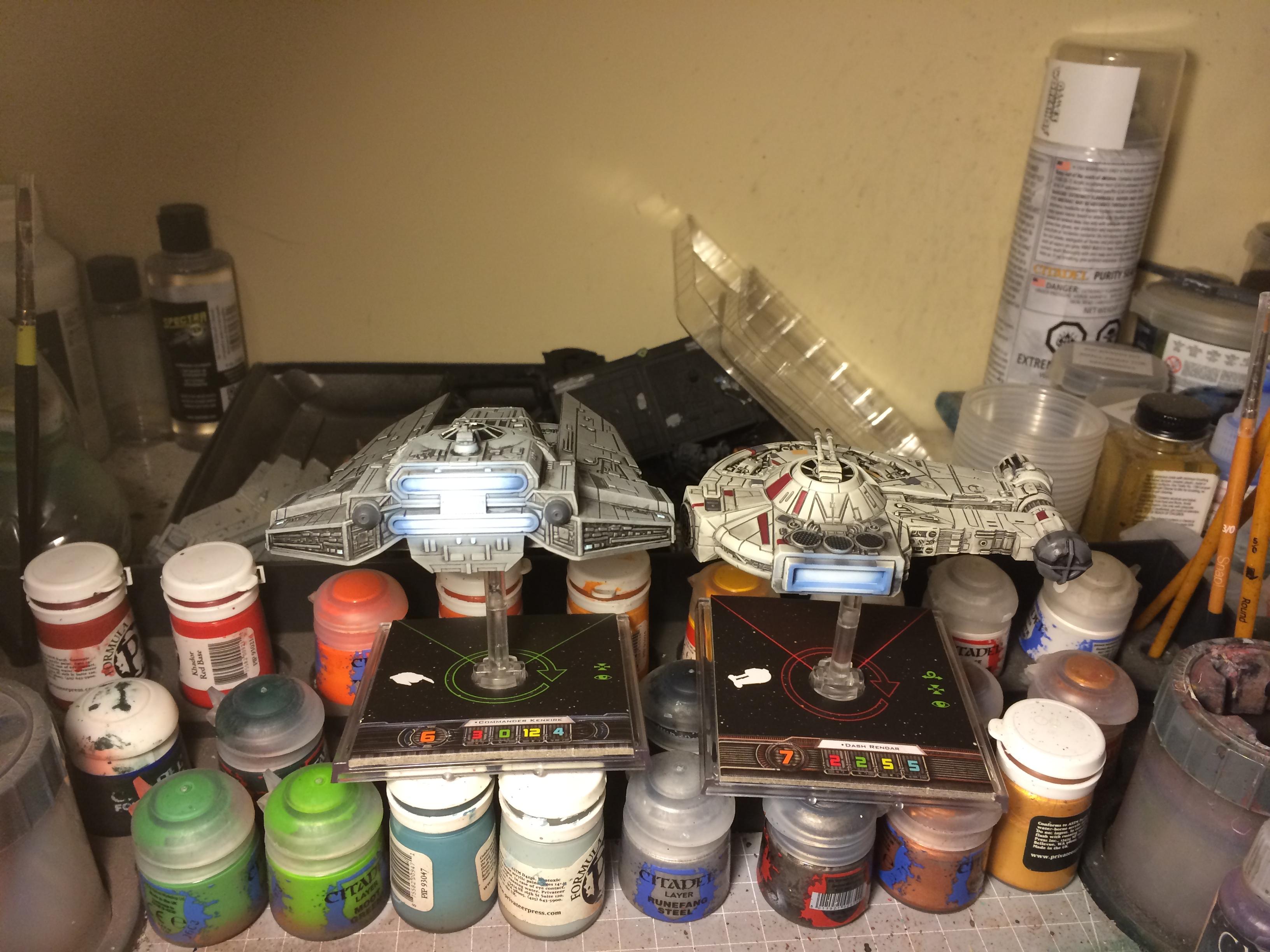 A-wing, Decimator, Fantasy Flight, Outrider, Star Wars, Tie Advanced, Tie Fighter, Tie Interceptor, X-Wing