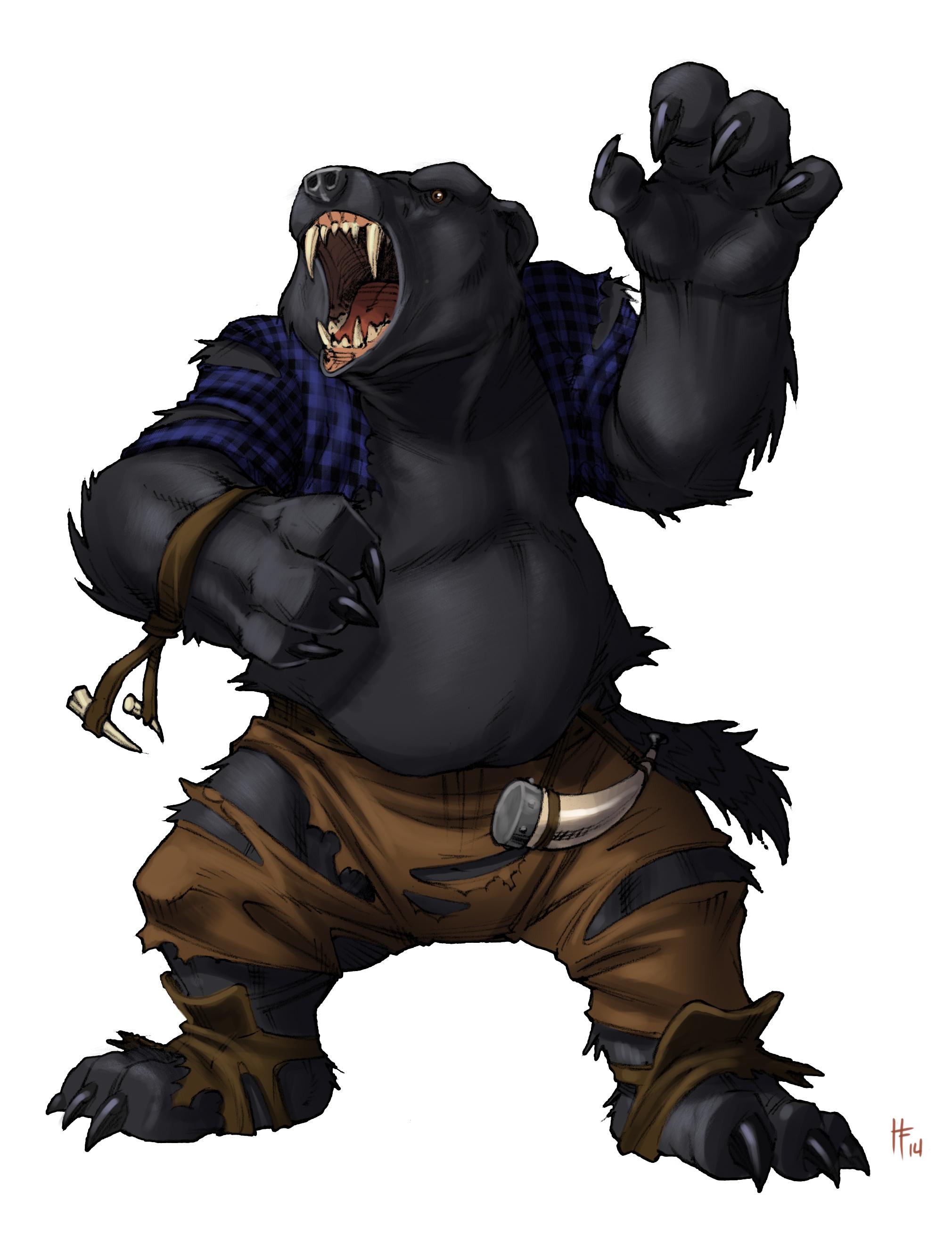 Alpha Skinwalker Bear - Alpha Skinwalker Bear - Gallery - DakkaDakka