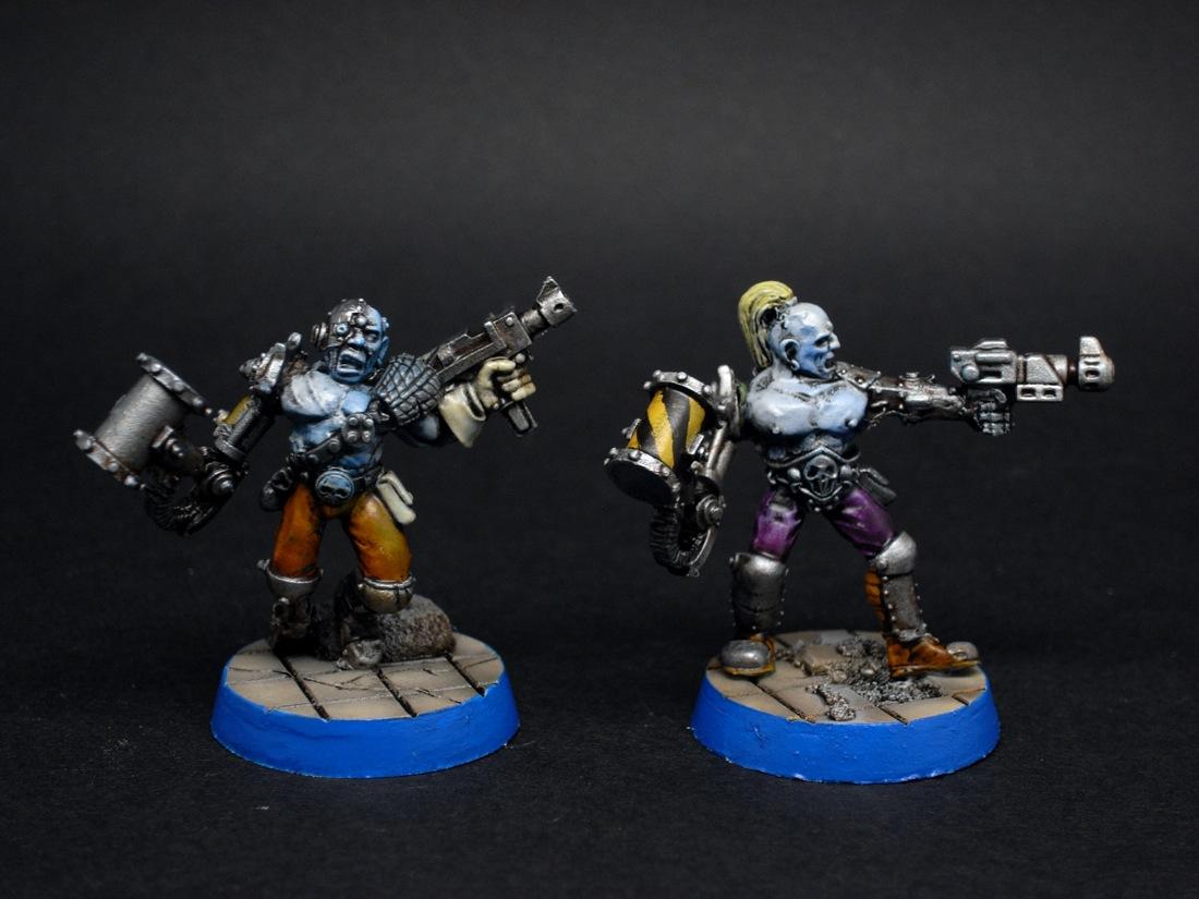 Necromunda, Pit Fighter, Pit Slaves, Servitors, Underhive