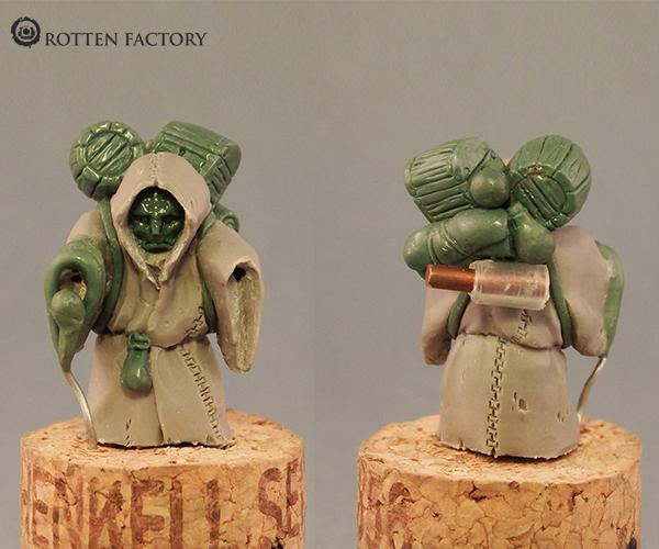ROTTEN FACTORY MINIATURES - Shaman WIP