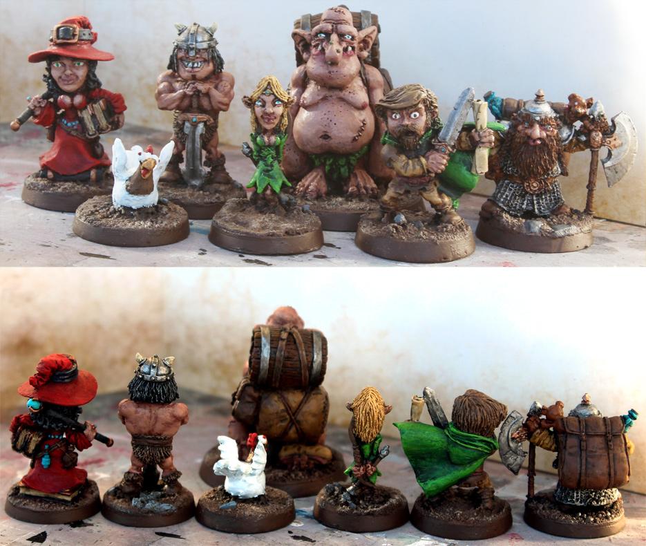 Diversion, Naheulbeuk, Warhammer Fantasy